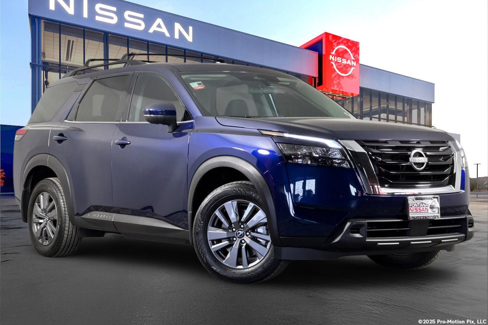 Deep Ocean Blue Pearl 2025 Nissan Pathfinder SV 4WD SUV / Crossover All-Wheel Drive 9-Speed Automatic