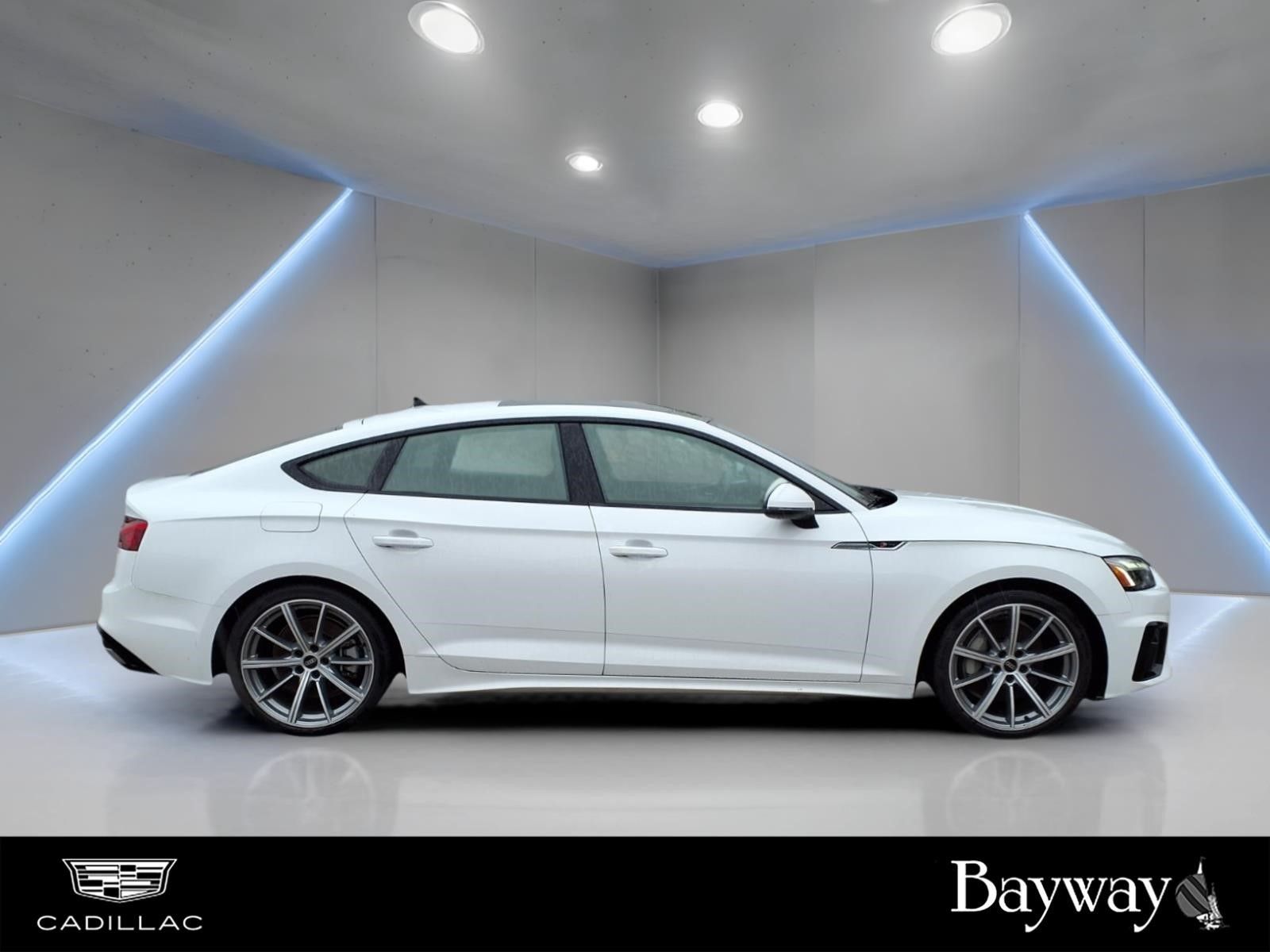 2025 Audi A5 Sportback  White at Bayshore Chrysler Jeep Dodge Ram
