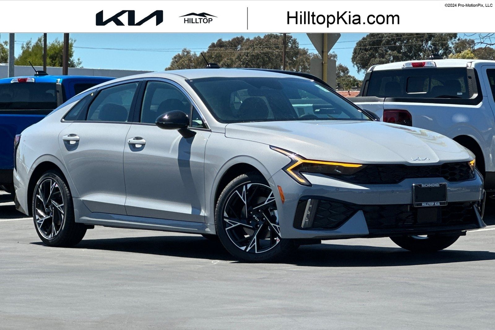 Wolf Gray 2026 Kia K5 Sedan Front-Wheel Drive 8-Speed Automatic