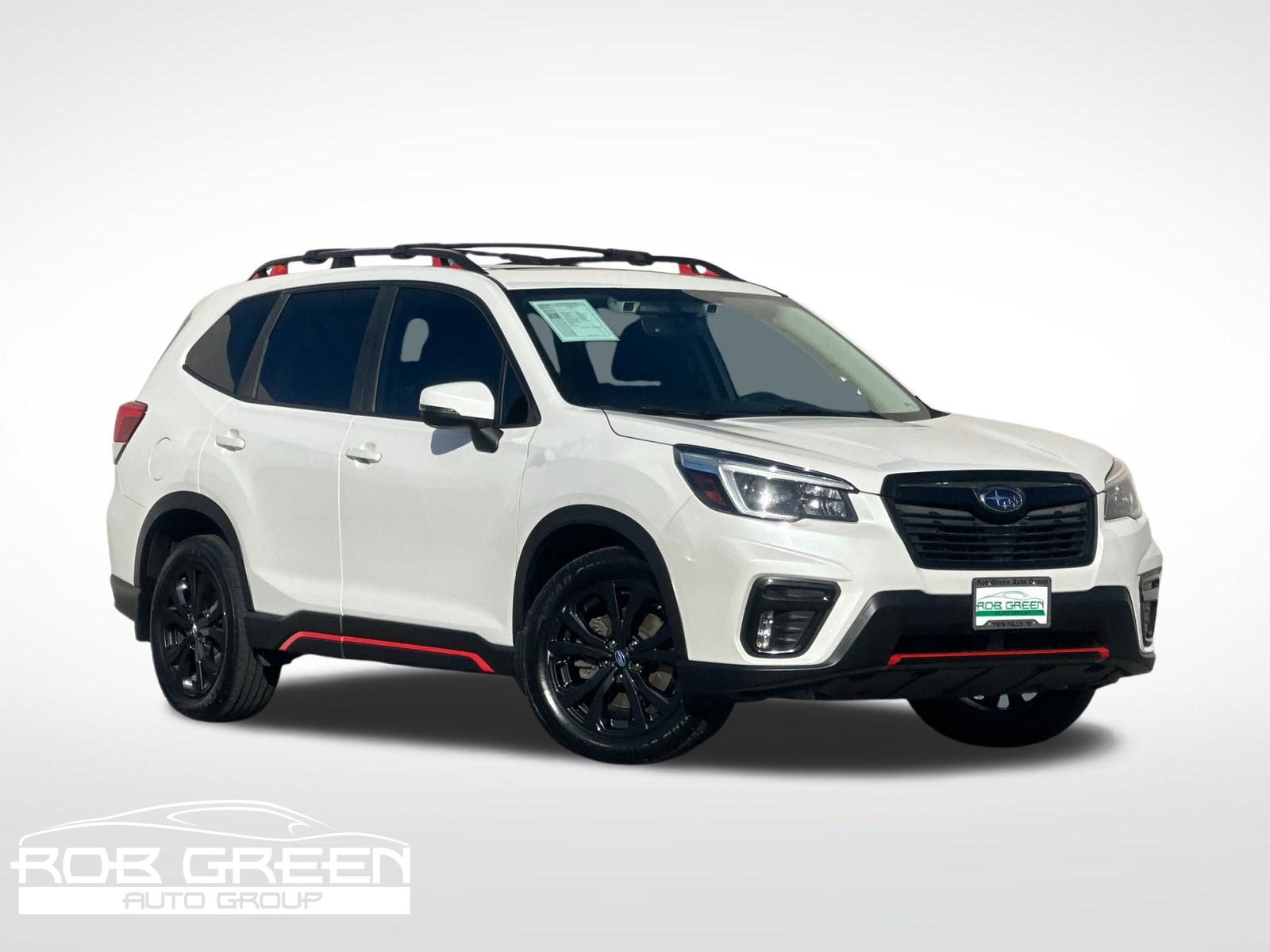 Crystal White Pearl 2021 Subaru Forester SUV / Crossover All-Wheel Drive Continuously Variable Transmission