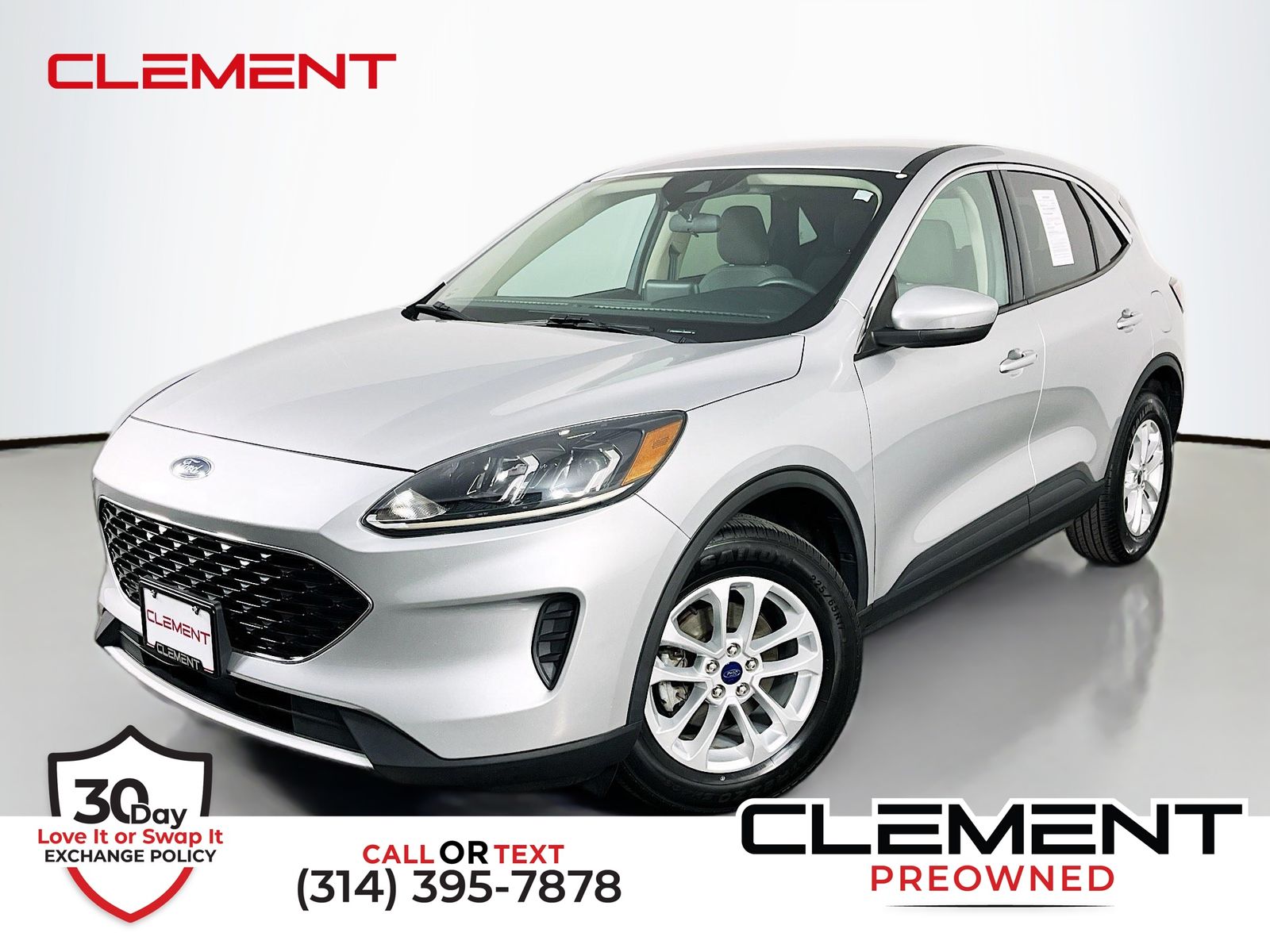 Ingot Silver 2020 Ford Escape SE AWD SUV / Crossover All-Wheel Drive 8-Speed Automatic