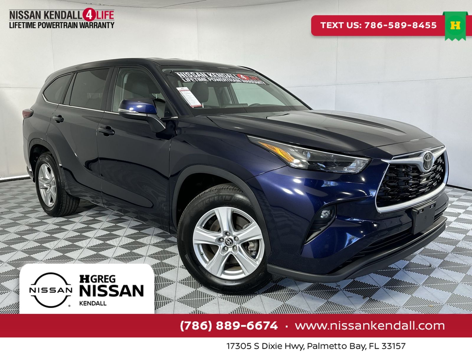 Blueprint 2025 Toyota Highlander LE FWD SUV / Crossover Front-Wheel Drive 8-Speed Automatic