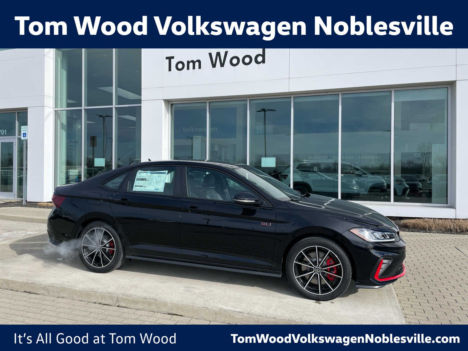 Deep Black Pearl 2026 Volkswagen Jetta GLI Autobahn FWD Sedan Front-Wheel Drive 6-Speed Manual