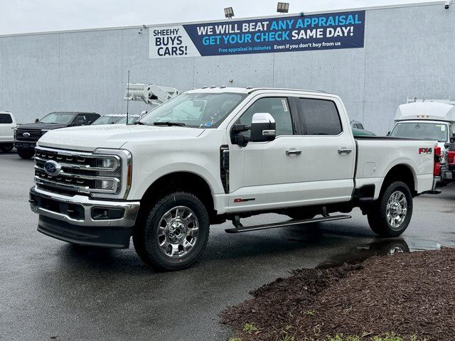 New 2026 Star White Metallic Tri-Coat Ford King Ranch image 3