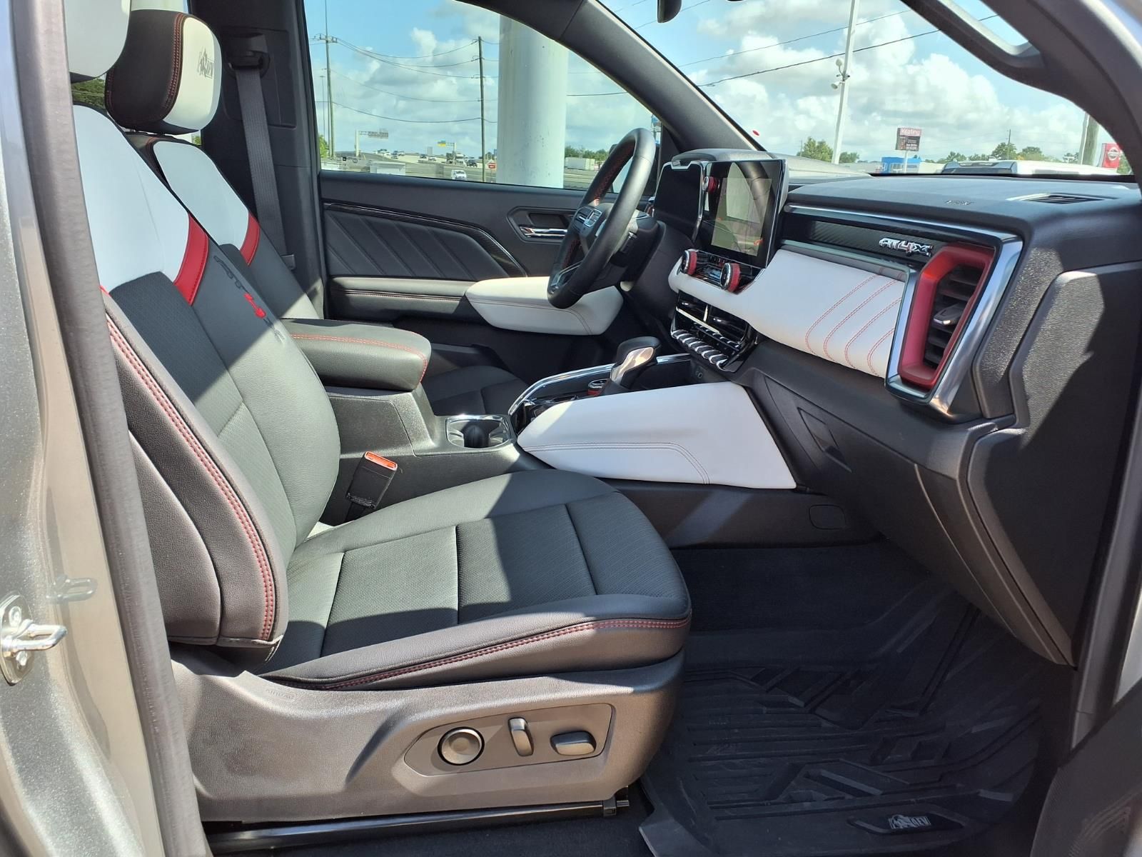 2024 GMC Canyon AT4X Silver at Classic Chevrolet Galveston
