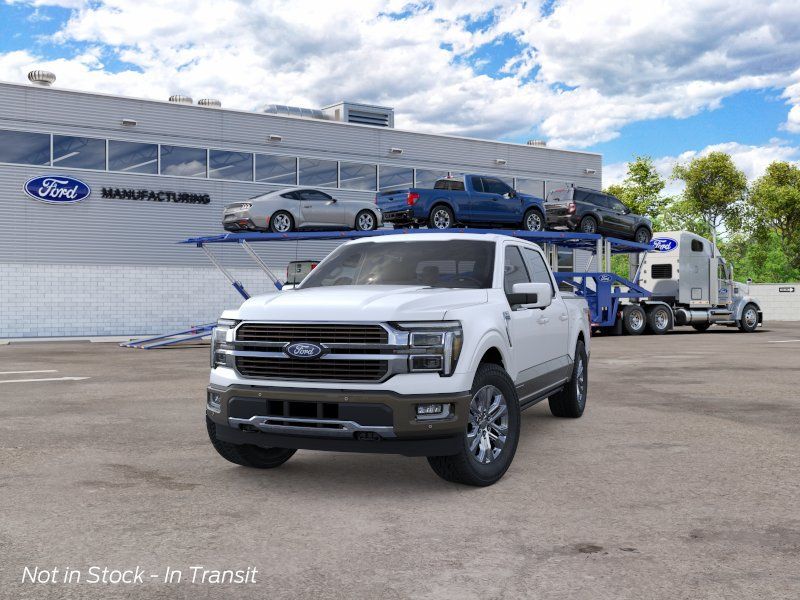 New 2026 Star White Metallic Tri-Coat Ford King Ranch image 4