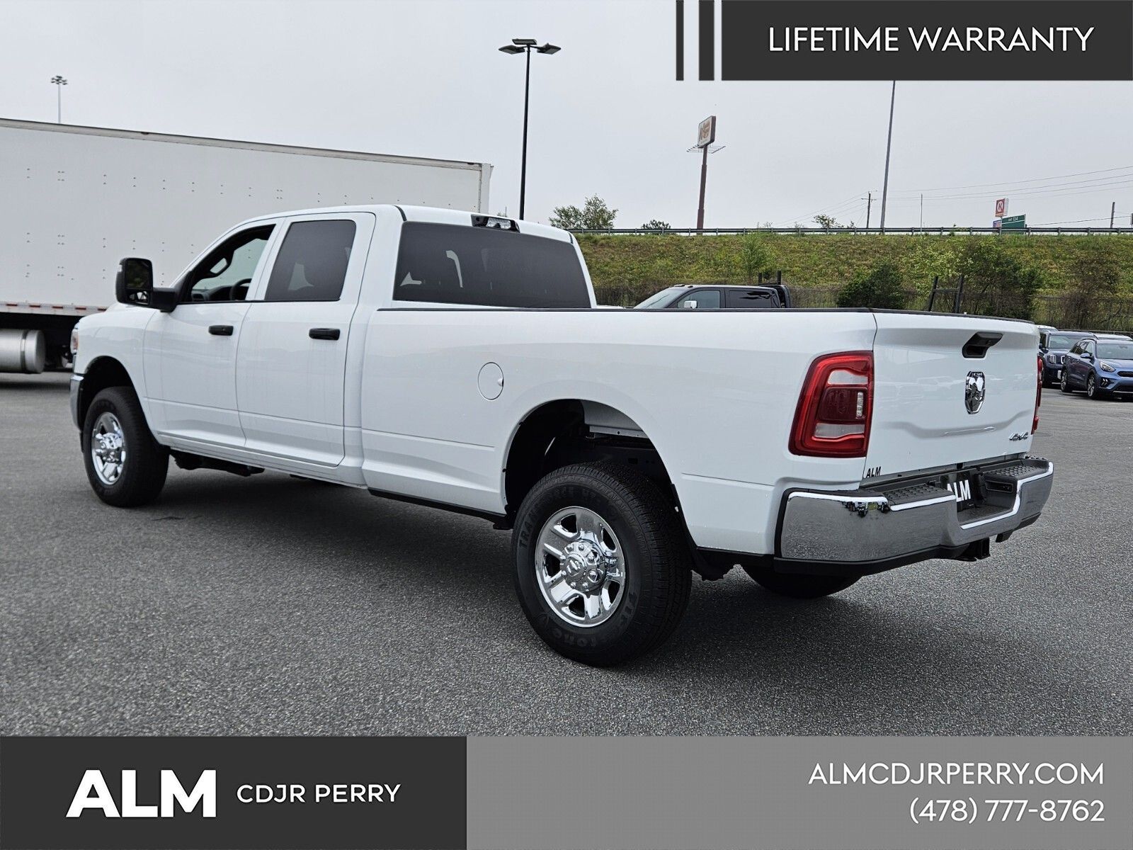 New 2024 Bright White Clear-Coat Exterior Paint RAM Tradesman image 11
