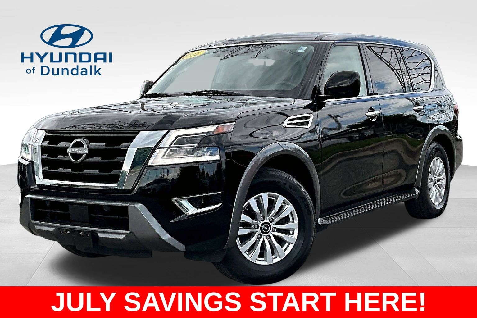 Super Black 2022 Nissan Armada SUV / Crossover Four-Wheel Drive 7-Speed Automatic
