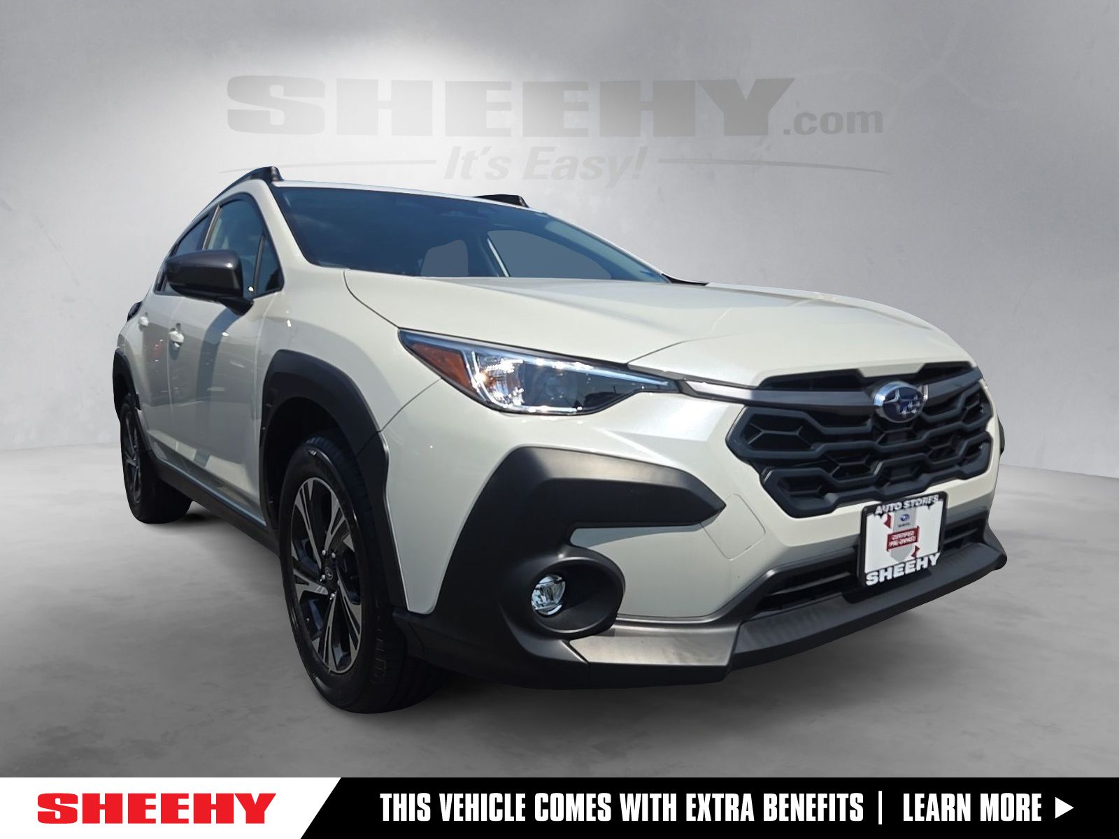 Crystal White Pearl 2024 Subaru Crosstrek SUV / Crossover All-Wheel Drive Continuously Variable Transmission