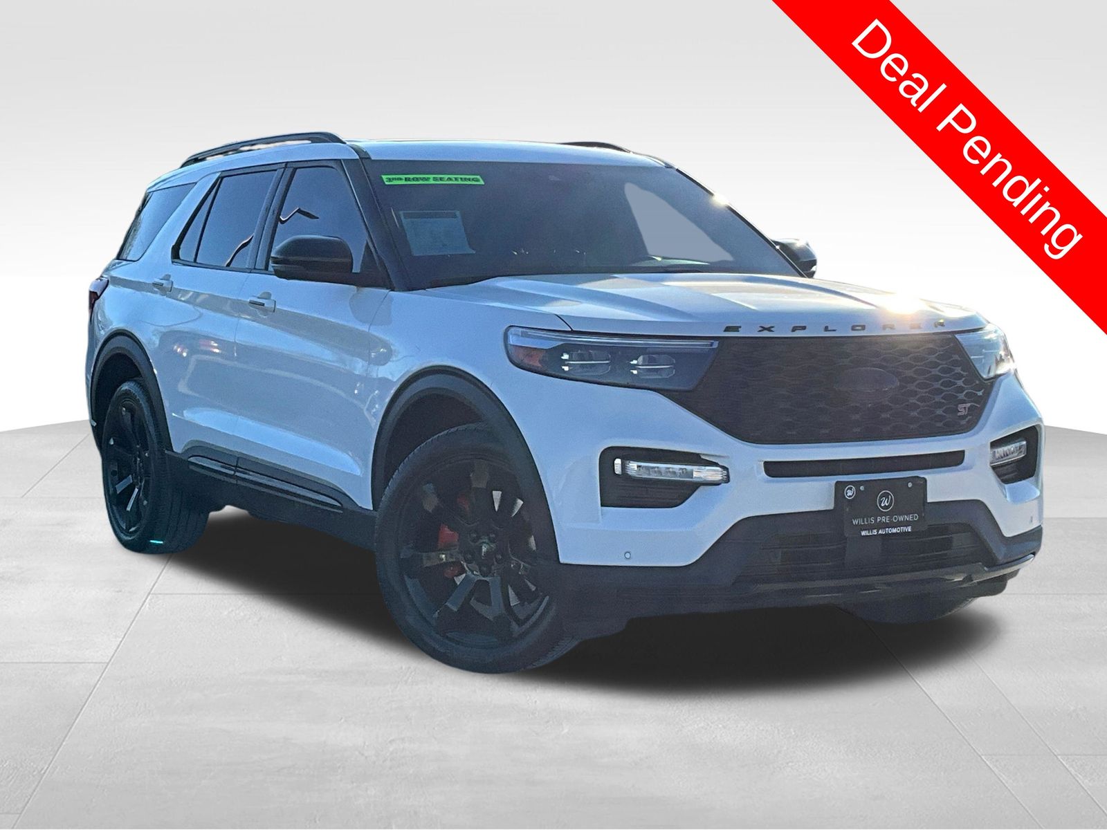 White Metallic 2023 Ford Explorer ST AWD SUV / Crossover All-Wheel Drive Automatic