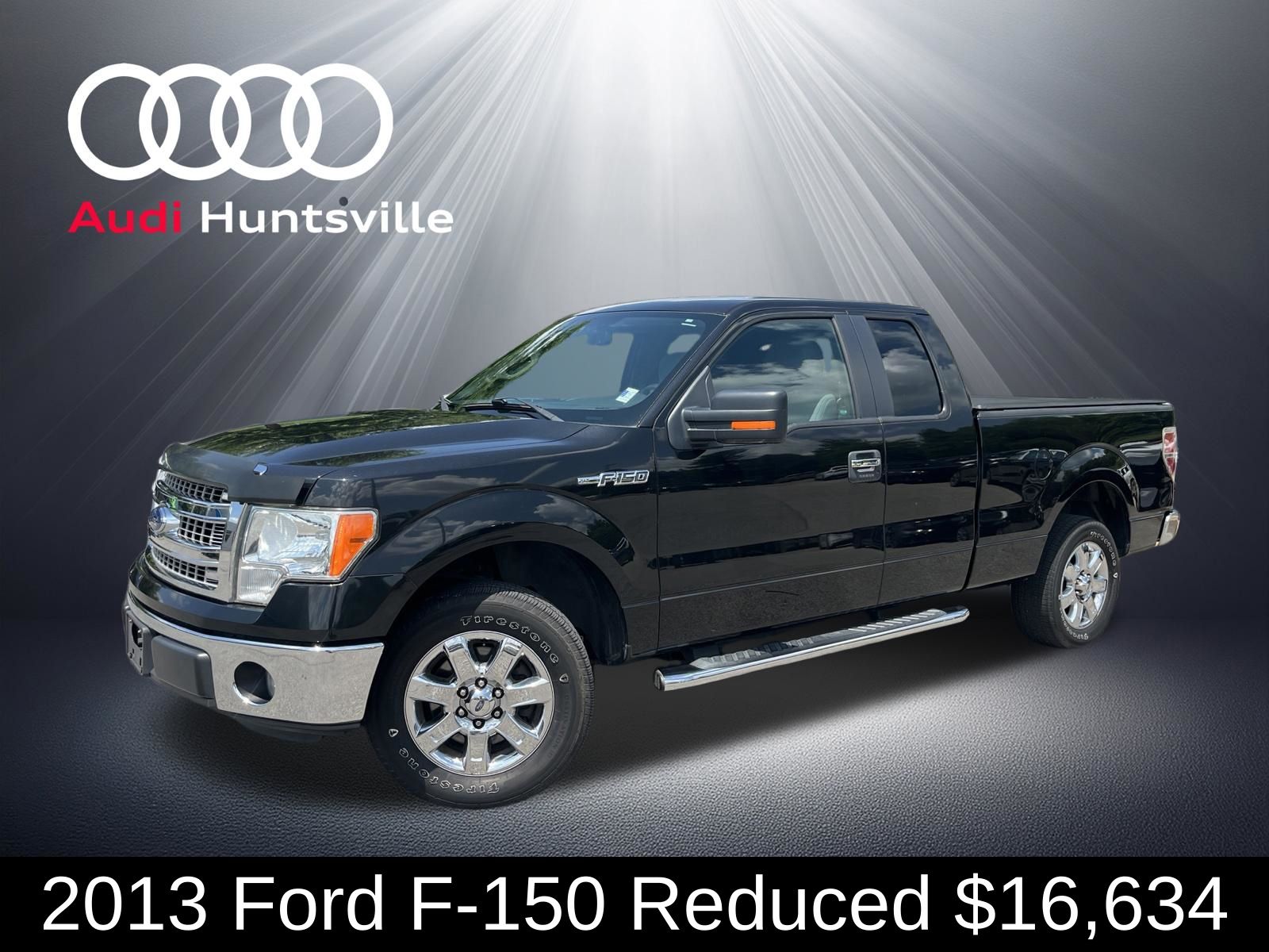Tuxedo Black Metallic 2013 Ford F-150 Pickup Truck 4X2 6-Speed Automatic