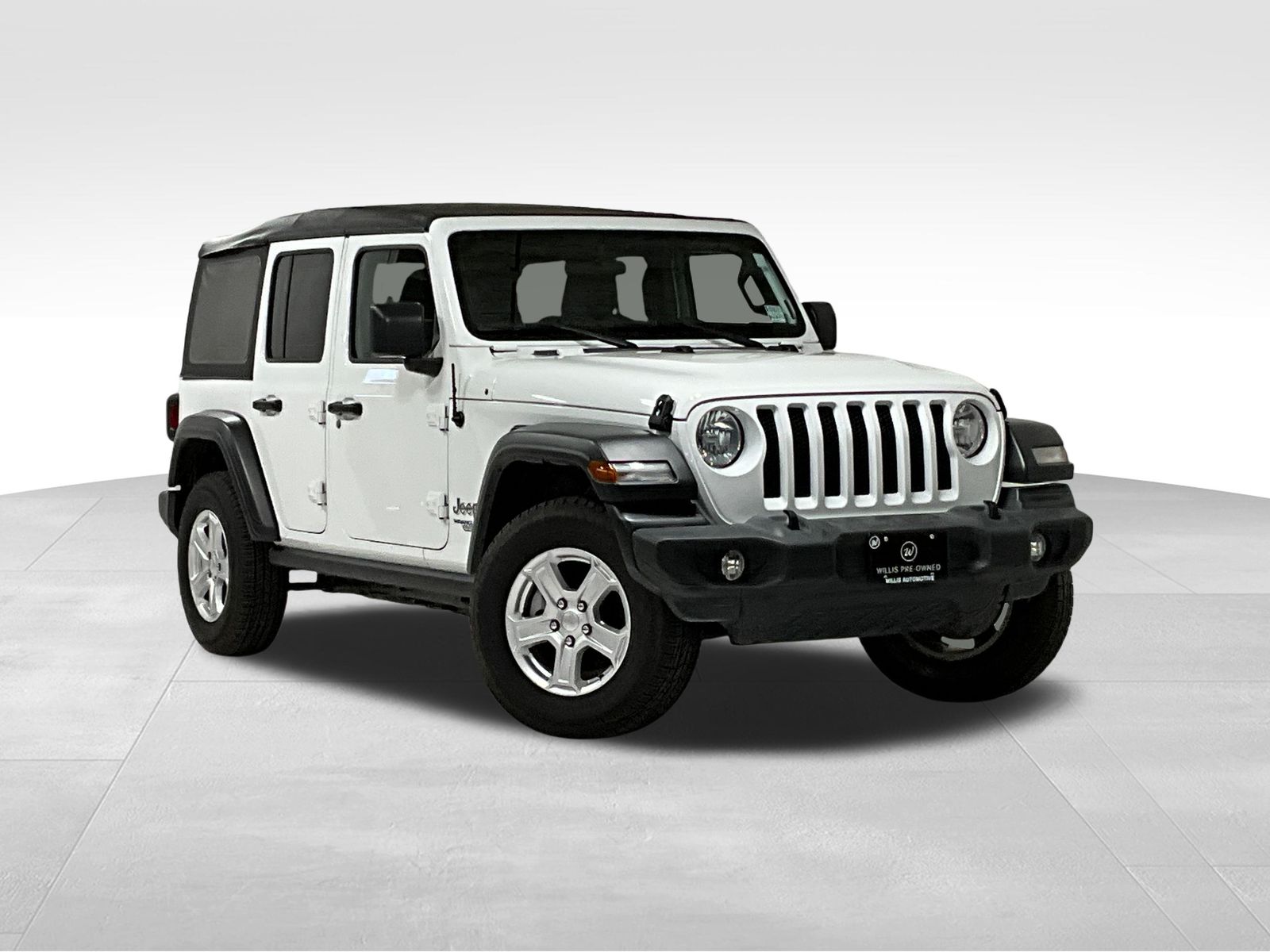 Bright White Clearcoat 2020 Jeep Wrangler SUV / Crossover Four-Wheel Drive 8-Speed Automatic