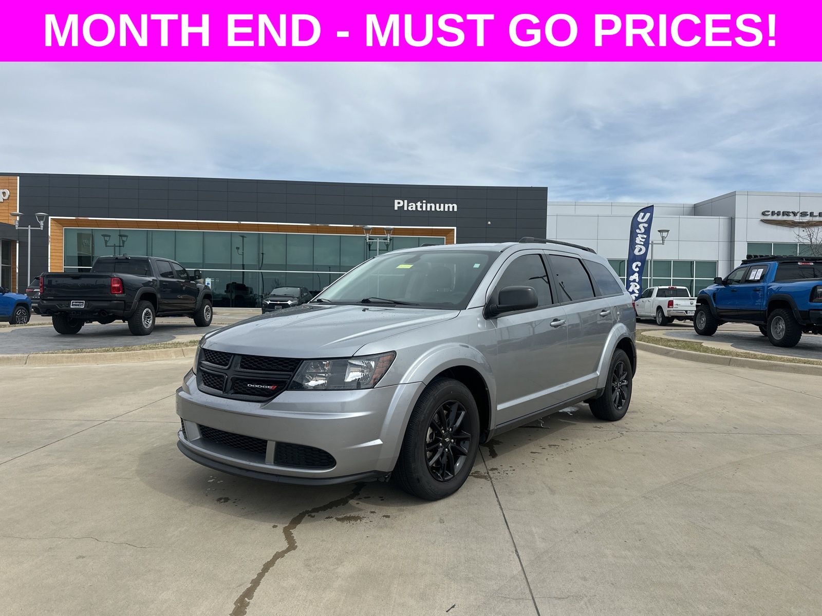 Silver (Billet Clearcoat) 2020 Dodge Journey SE Value FWD SUV / Crossover Front-Wheel Drive 4-Speed Automatic