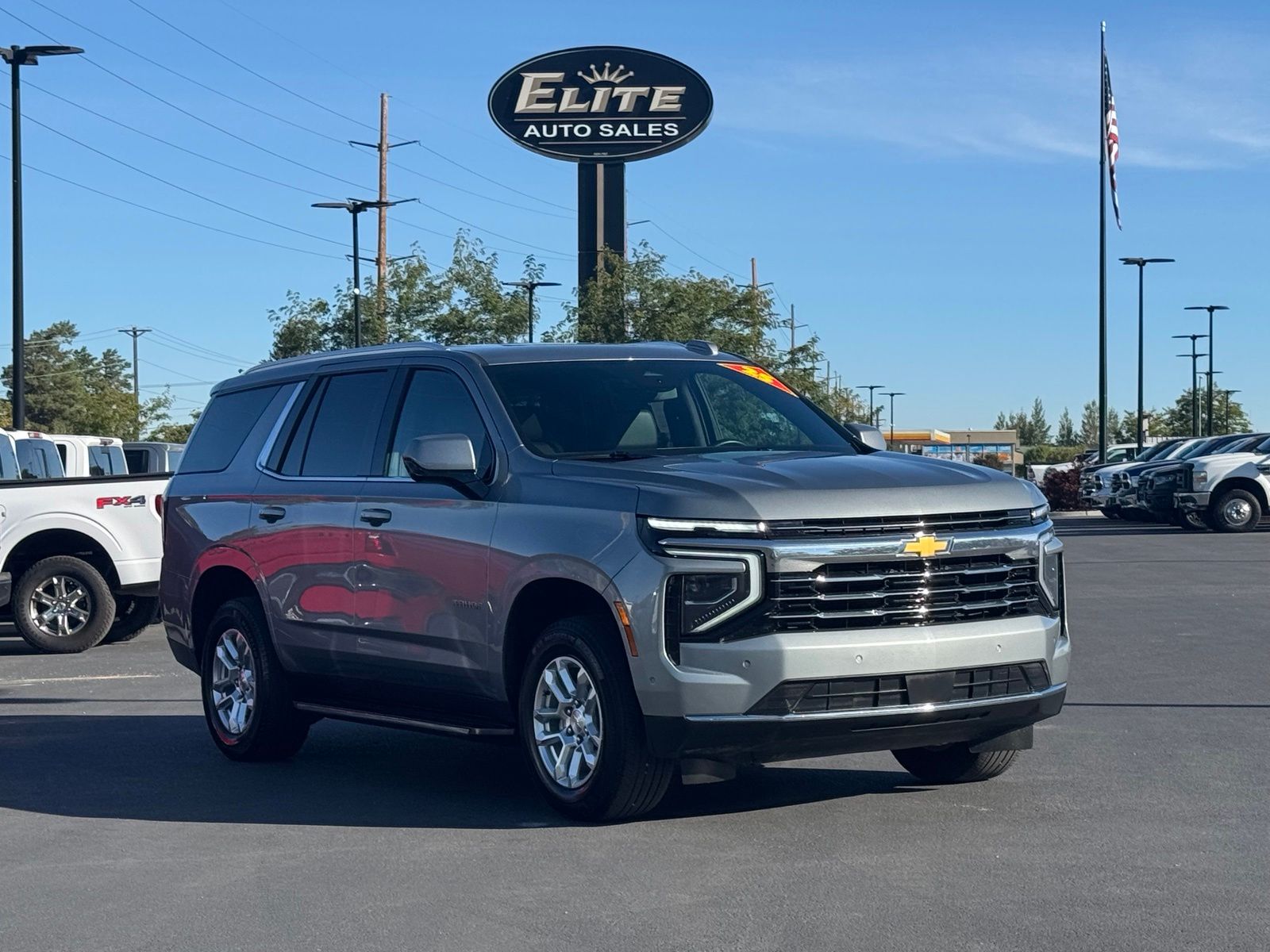 Sterling Gray Metallic 2025 Chevrolet Tahoe SUV / Crossover Four-Wheel Drive
