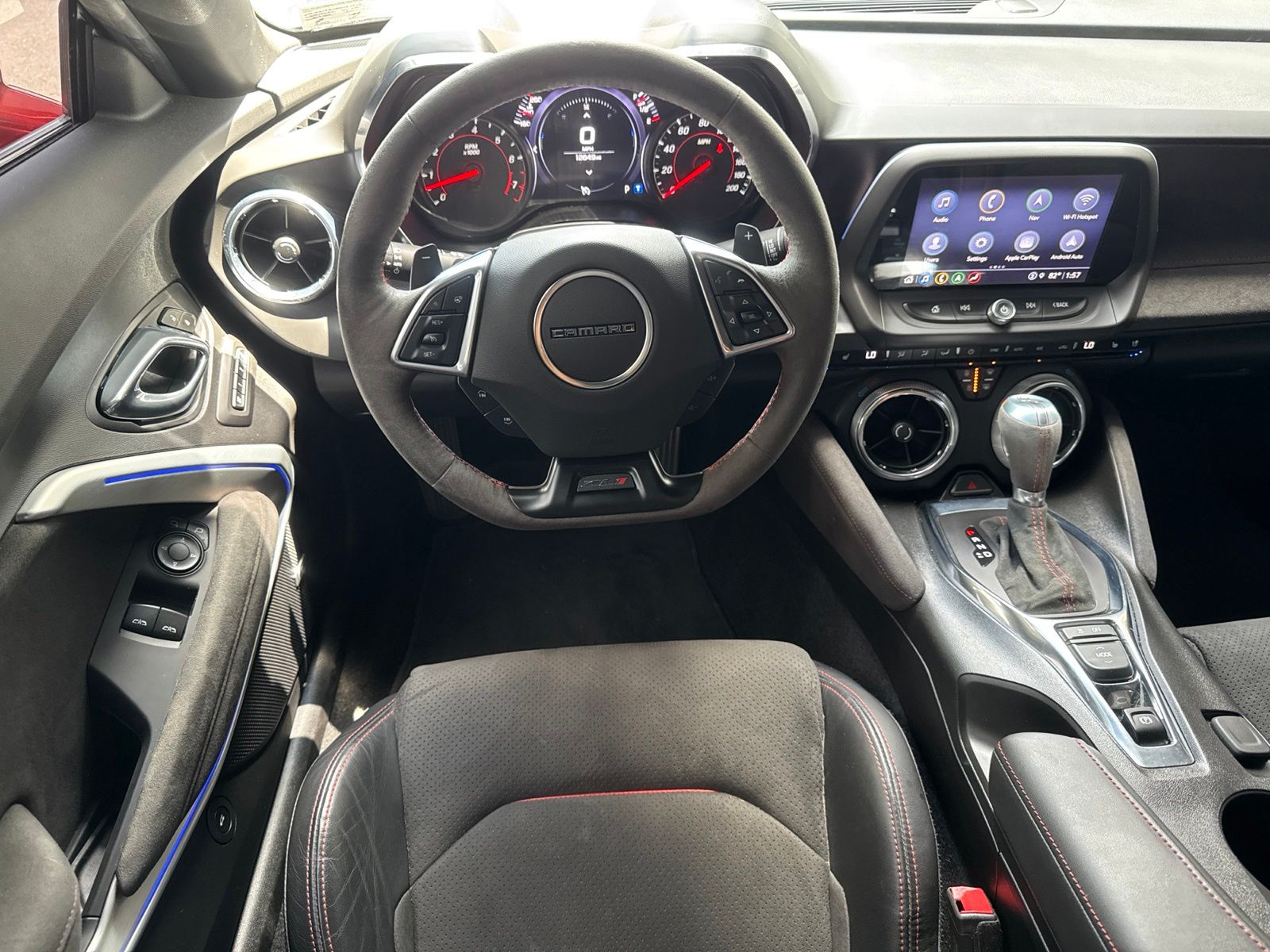 Used 2021 Wild Cherry Tintcoat Chevrolet ZL1 image 28