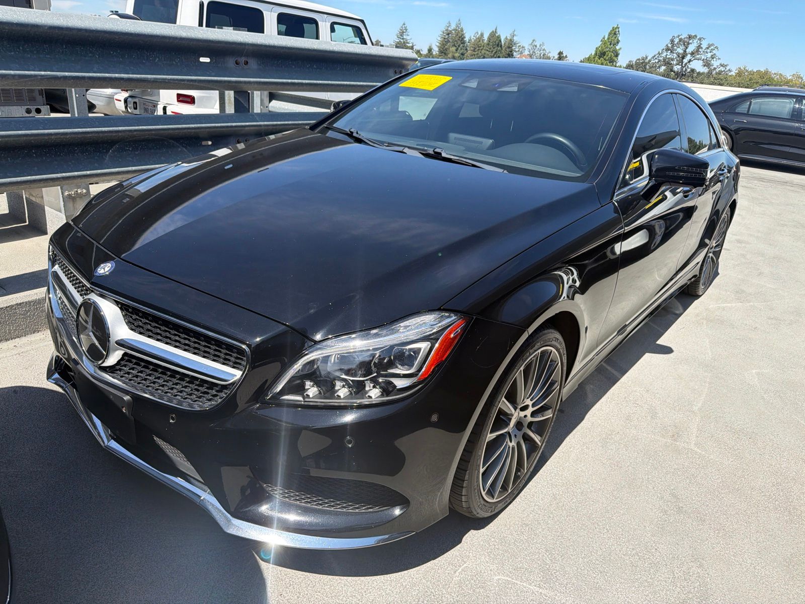 Black 2017 Mercedes-Benz CLS Sedan Rear-Wheel Drive 9-Speed Automatic
