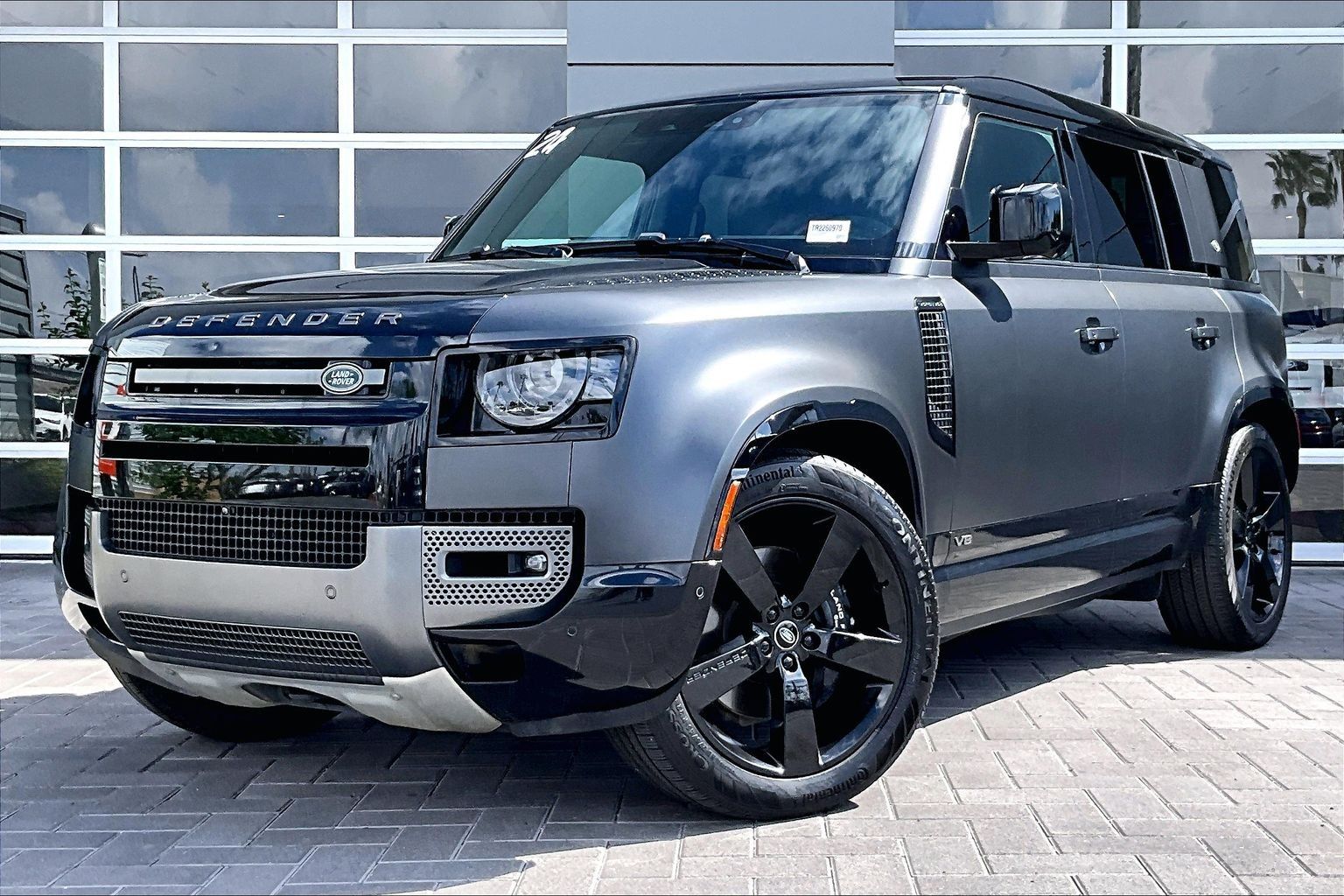 Gray 2024 Land Rover Defender 110 V8 P525 Carpathian Edition AWD SUV / Crossover All-Wheel Drive 8-Speed Automatic