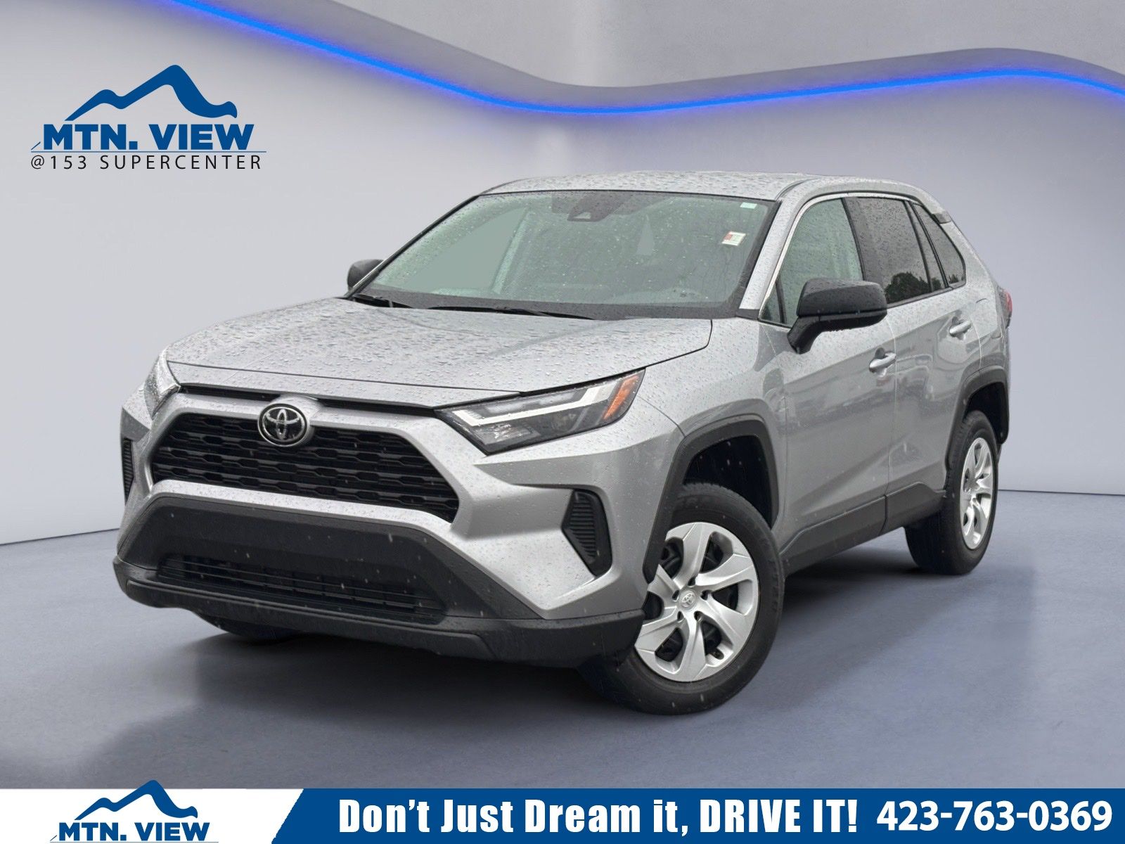 Silver Sky Metallic 2025 Toyota RAV4 LE FWD SUV / Crossover Front-Wheel Drive 8-Speed Automatic