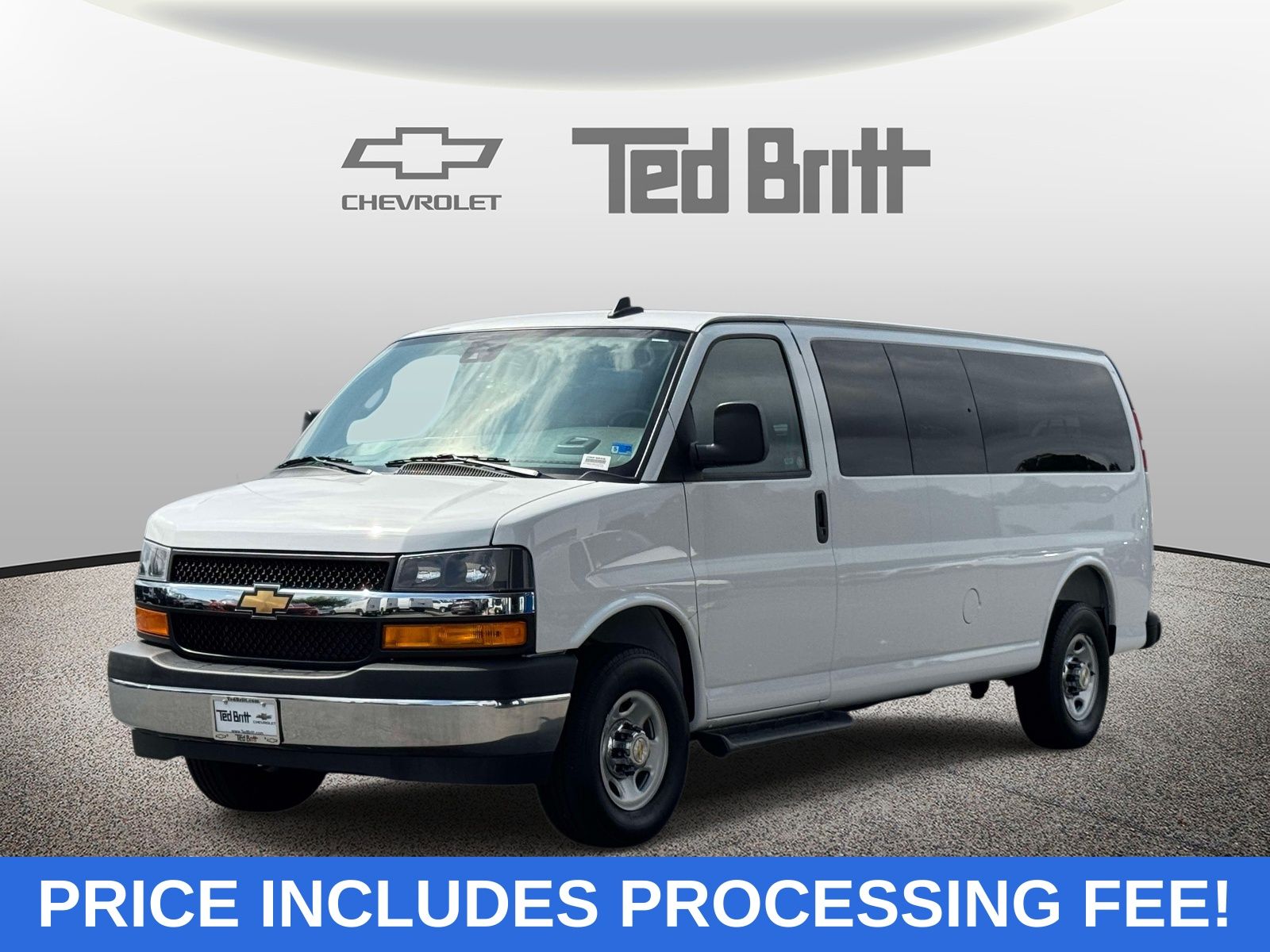 Summit White 2025 Chevrolet Express Van Rear-Wheel Drive 8-Speed Automatic Overdrive