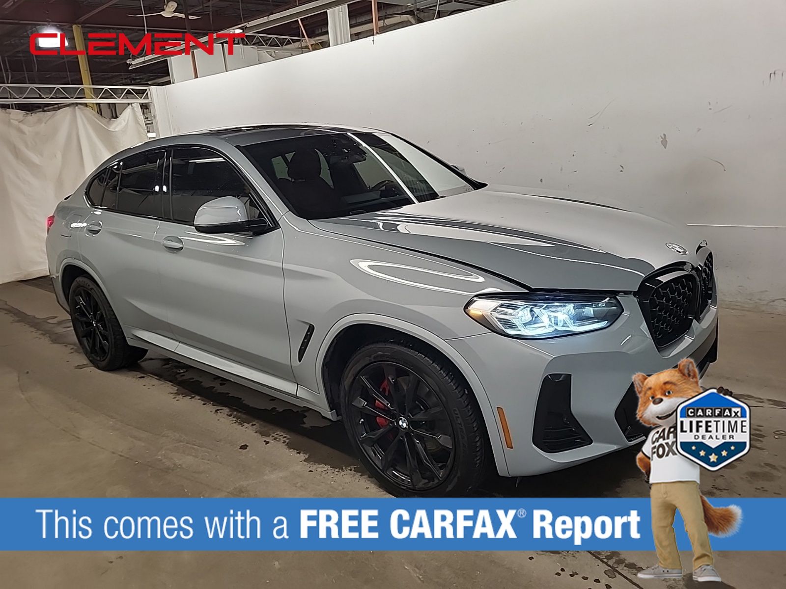 Brooklyn Gray Metallic 2023 BMW X4 xDrive30i AWD SUV / Crossover All-Wheel Drive 8-Speed Automatic