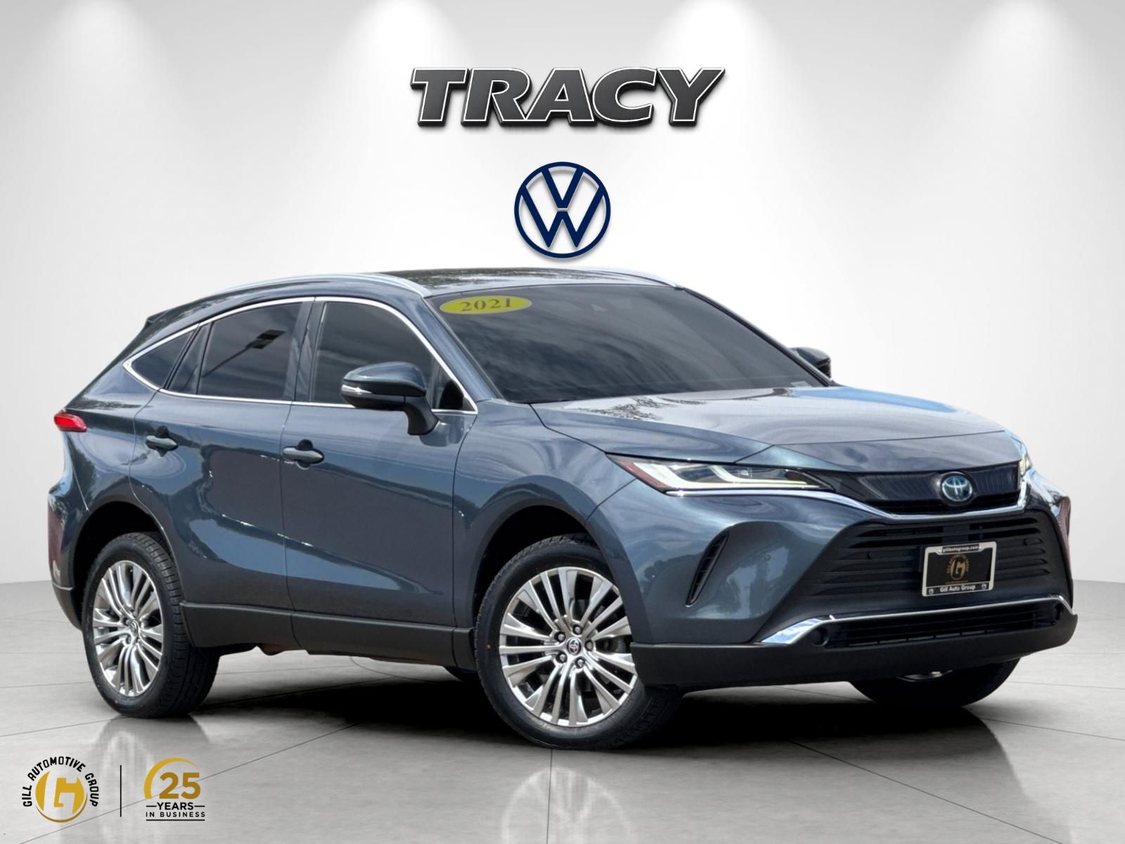 Coastal Gray 2021 Toyota Venza SUV / Crossover All-Wheel Drive Continuously Variable Transmission