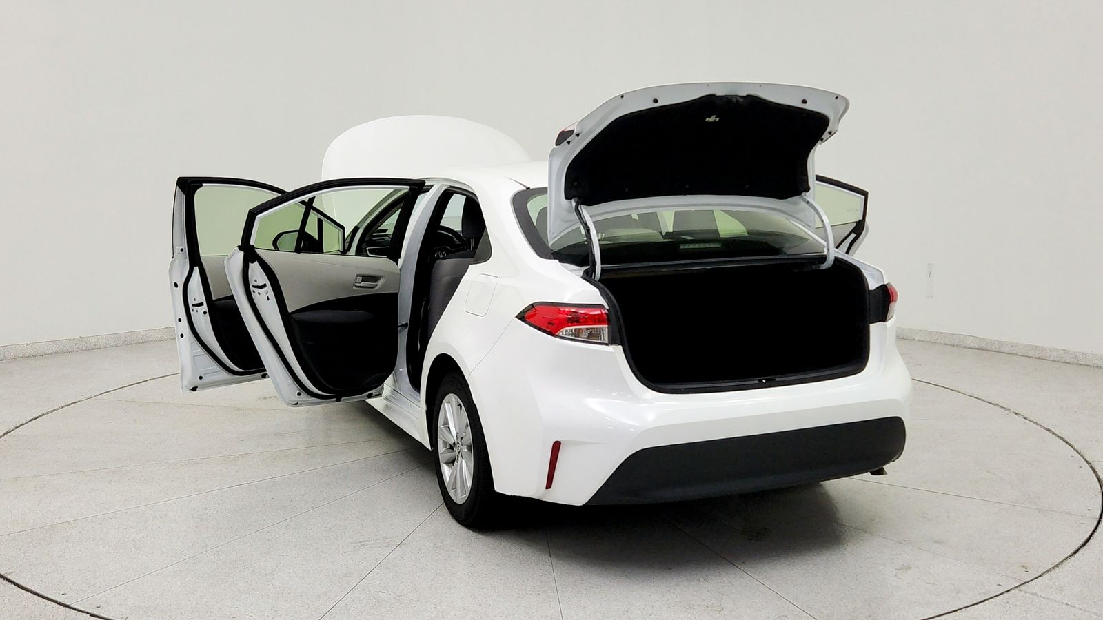 Used 2024 White Toyota LE image 13