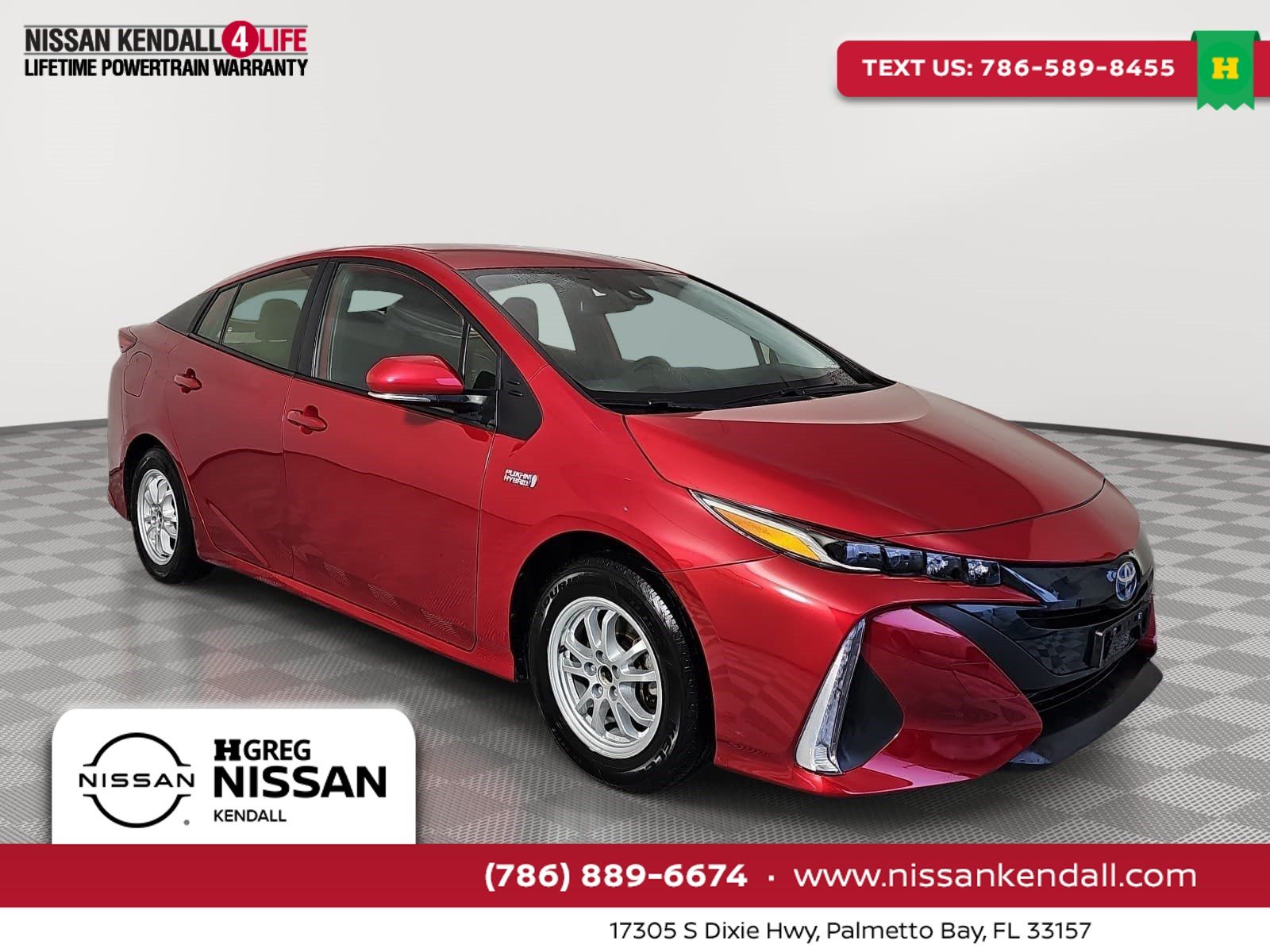 Supersonic Red 2022 Toyota Prius Prime Hatchback Front-Wheel Drive Continuously Variable Transmission
