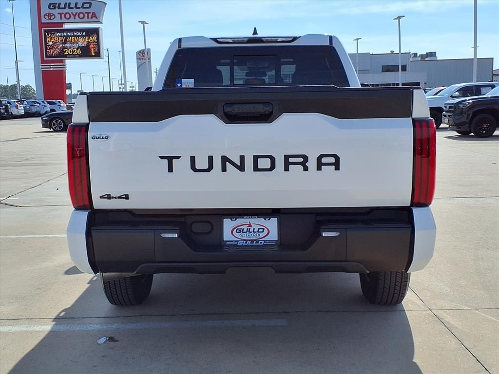2025 Toyota Tundra SR White at Gullo Toyota