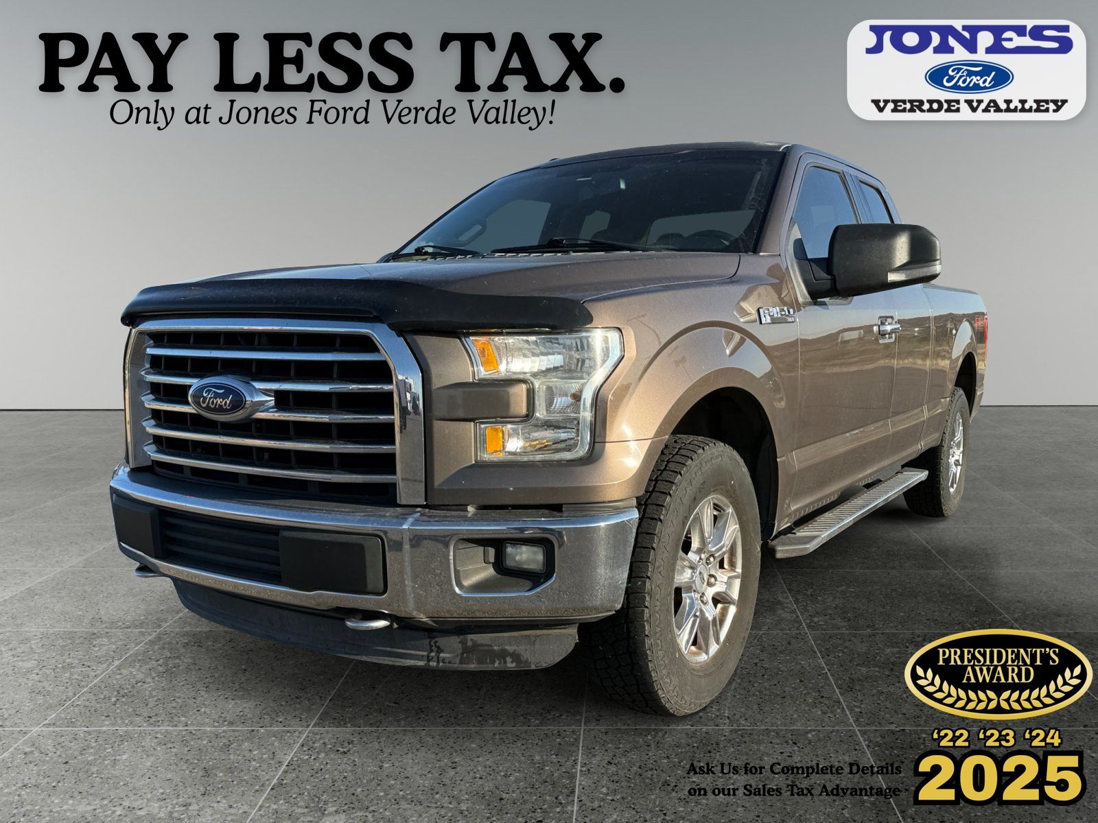 Caribou Metallic 2015 Ford F-150 Pickup Truck Four-Wheel Drive 6-Speed Automatic