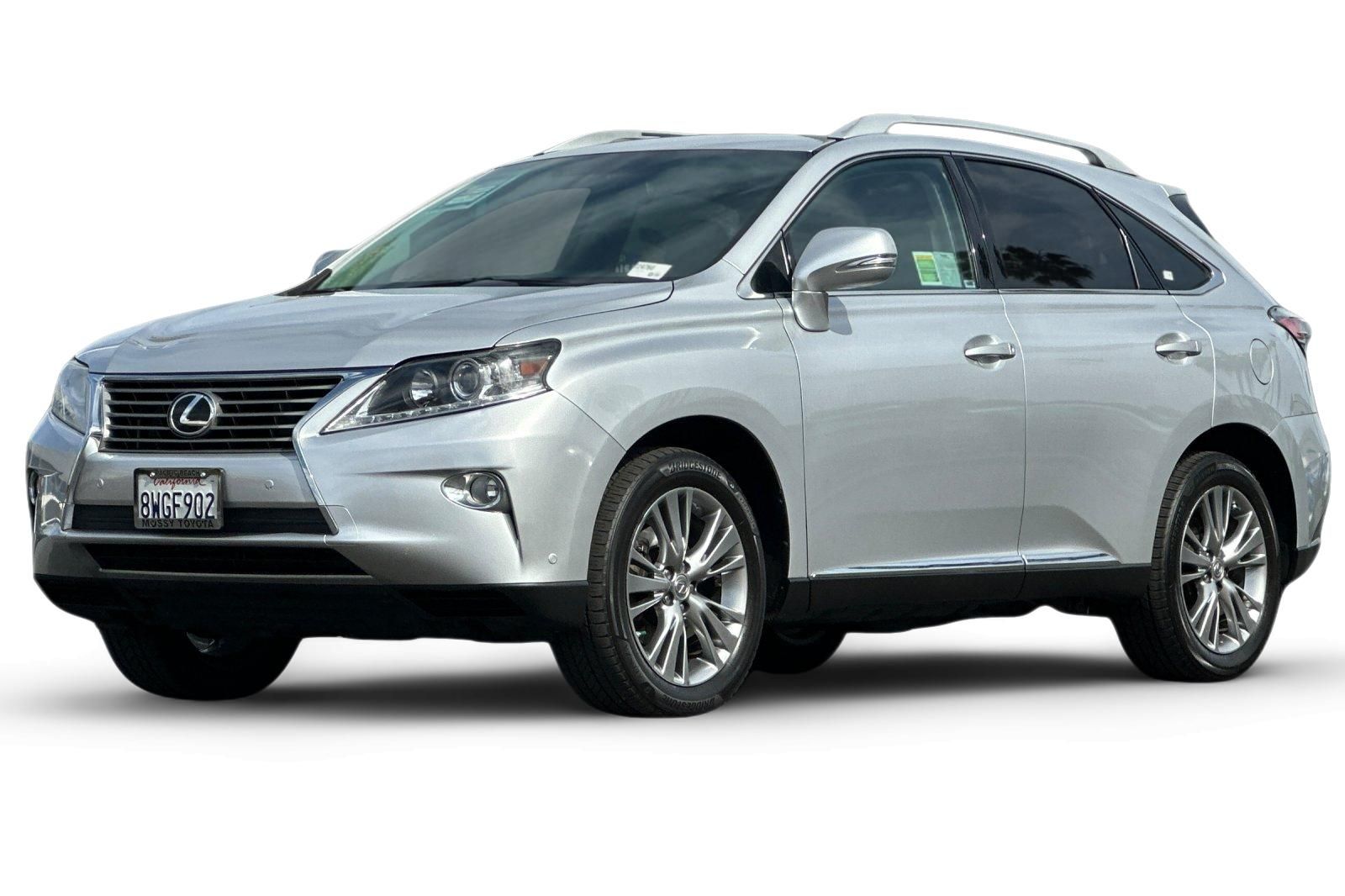 Silver 2013 Lexus RX 350 FWD SUV / Crossover Front-Wheel Drive 6-Speed Automatic