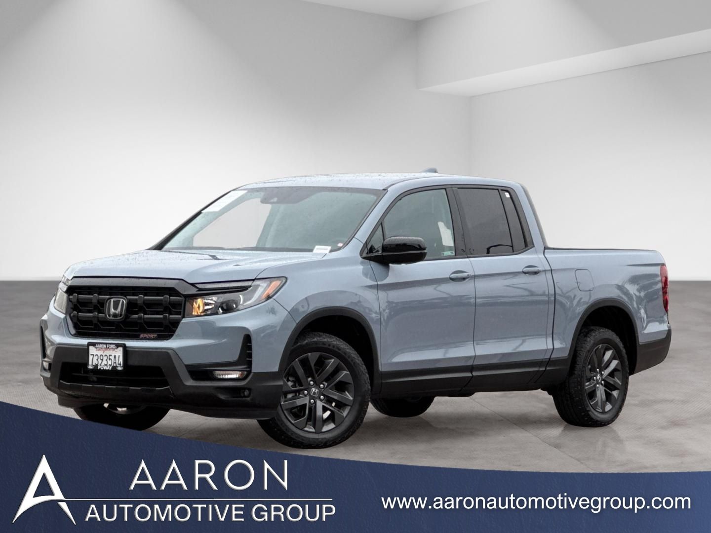 Sonic Gray Pearl 2024 Honda Ridgeline Sport AWD Pickup Truck All-Wheel Drive 9-Speed Automatic