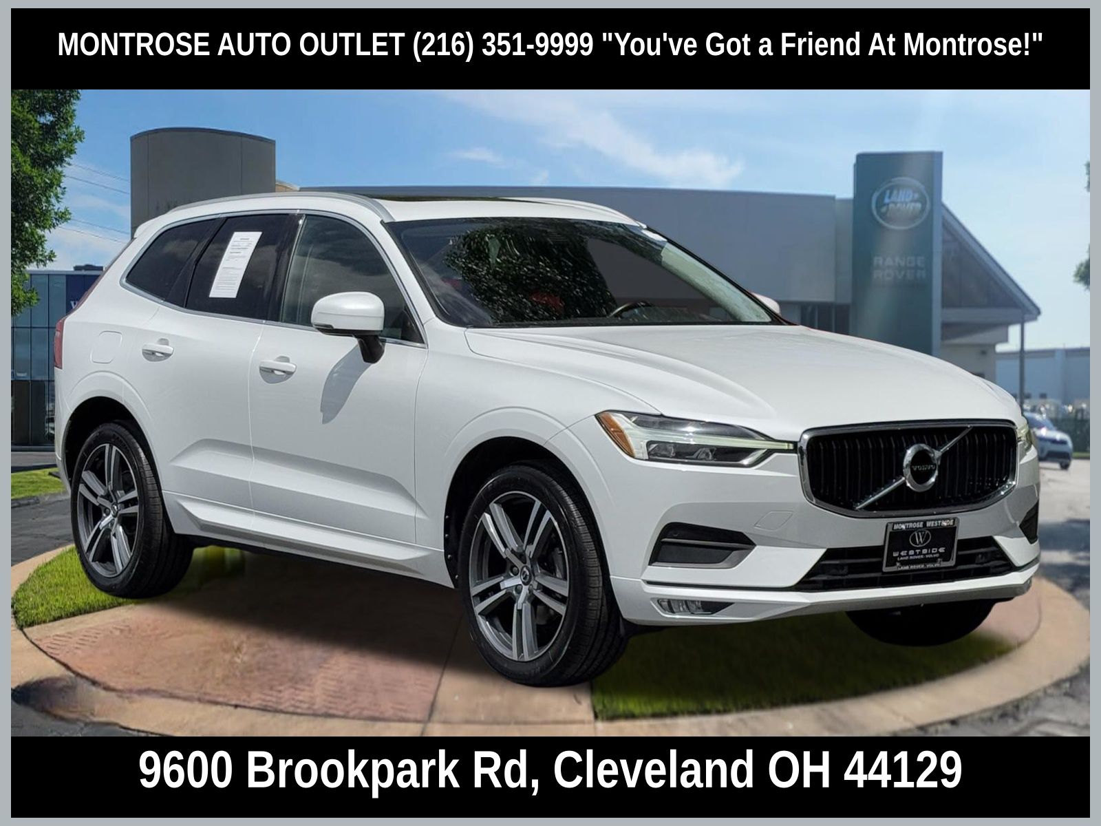 Crystal White 2021 Volvo XC60 SUV / Crossover All-Wheel Drive Automatic