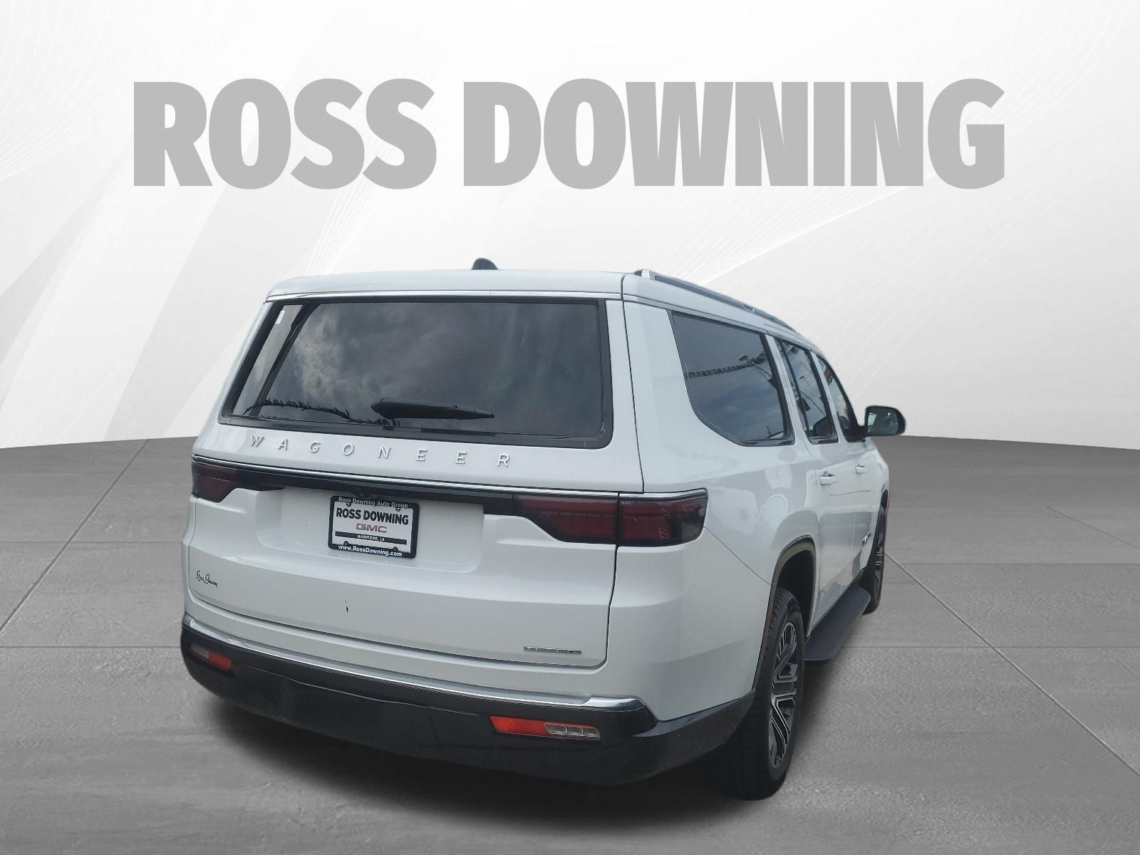 2024 Jeep Wagoneer L Series II White at Ross Downing Chevrolet