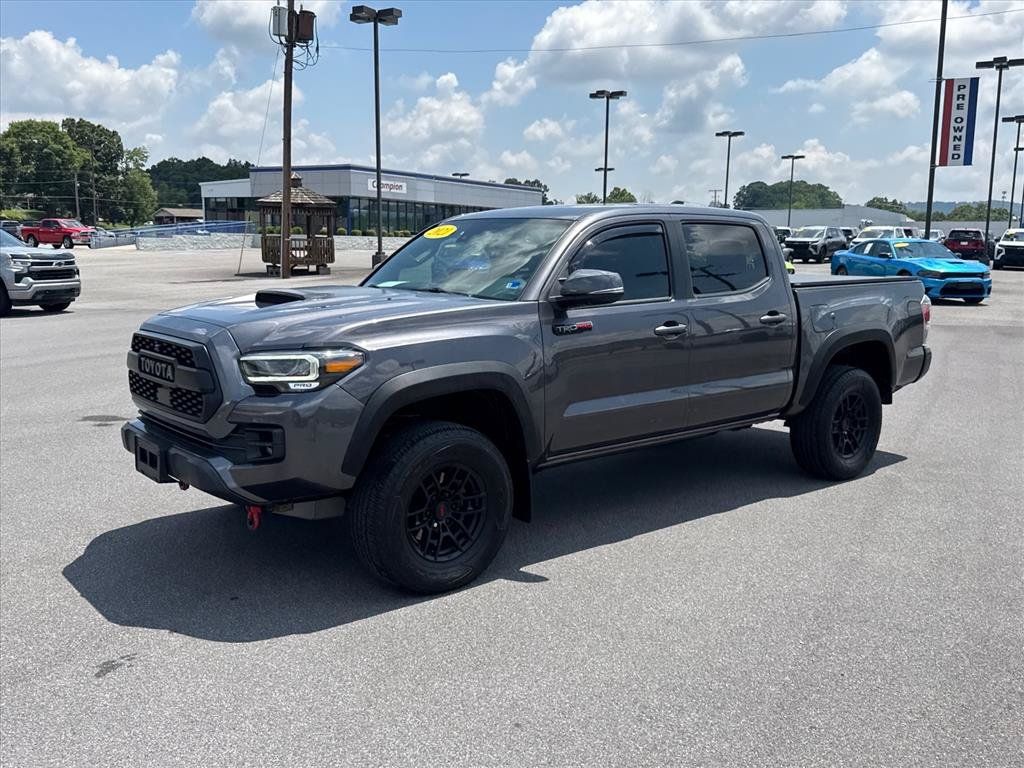 Magnetic Gray Metallic 2021 Toyota Tacoma Pickup Truck Four-Wheel Drive 6-Speed Automatic