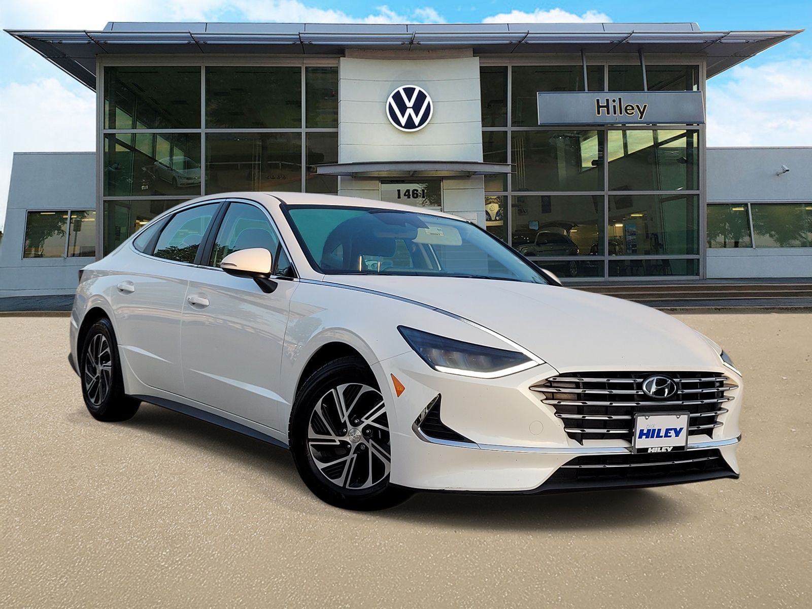 2022 Hyundai Sonata Hybrid Blue