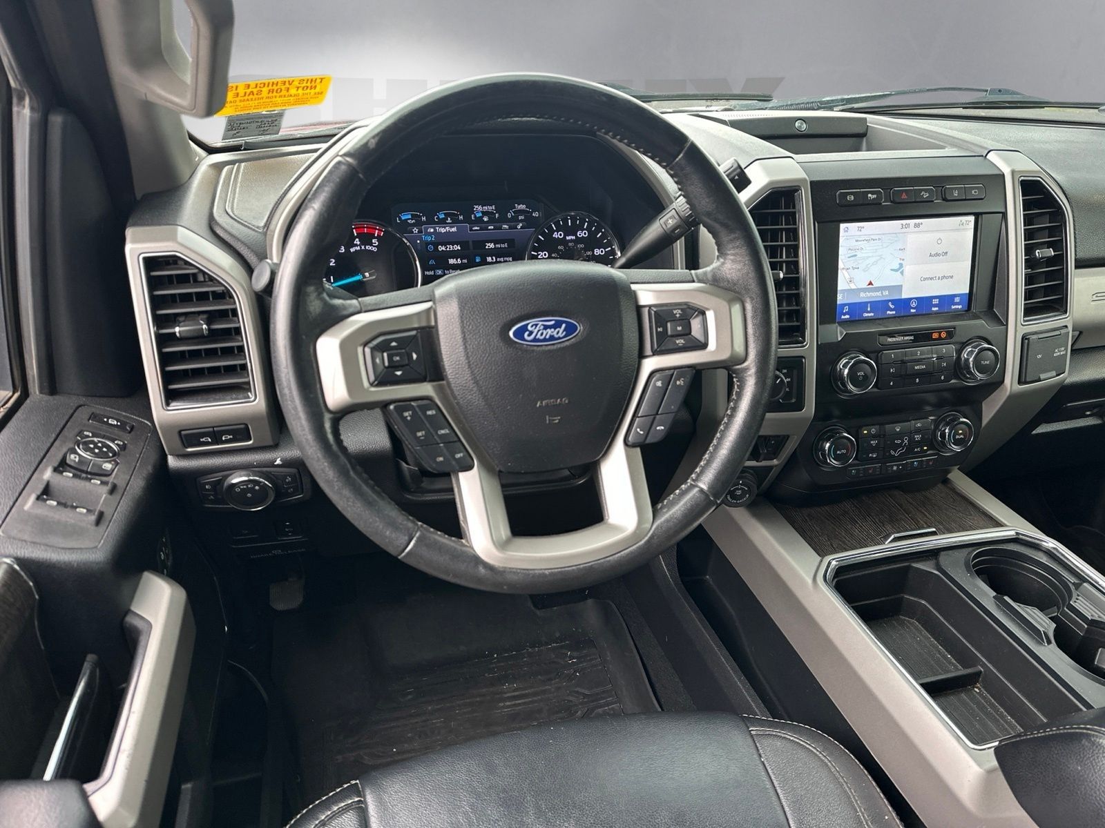 Used 2020 Magnetic Metallic Ford Lariat image 3