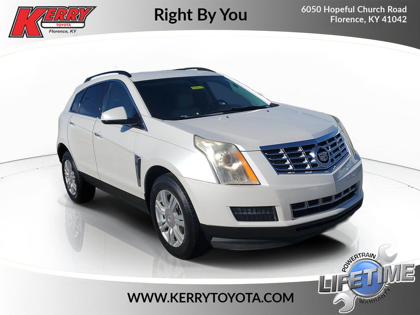 Gray (Platinum Ice Tricoat) 2015 Cadillac SRX SUV / Crossover Front-Wheel Drive 6-Speed Automatic