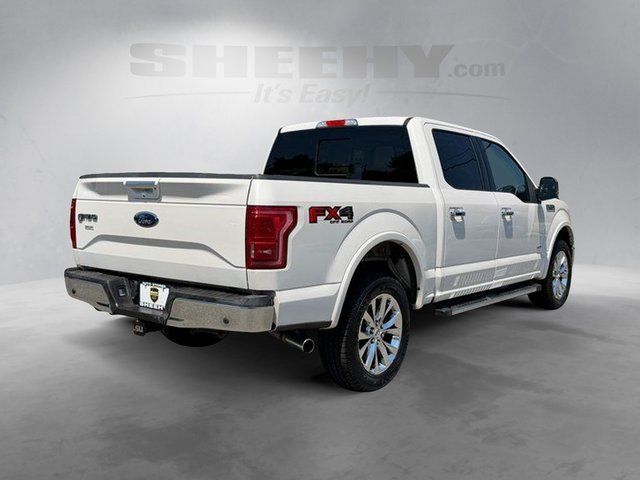 Used 2015 White Platinum Clearcoat Metallic Ford Lariat image 13