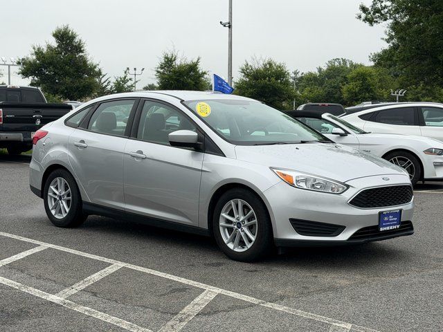 Ingot Silver Metallic 2018 Ford Focus Sedan Front-Wheel Drive 6-Speed Automatic