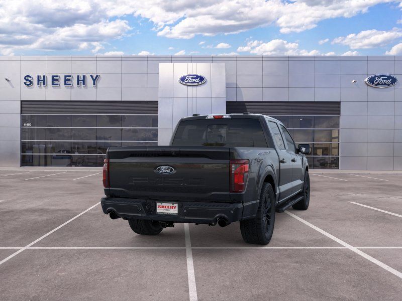 New 2026 Agate Black Metallic Ford XLT image 8