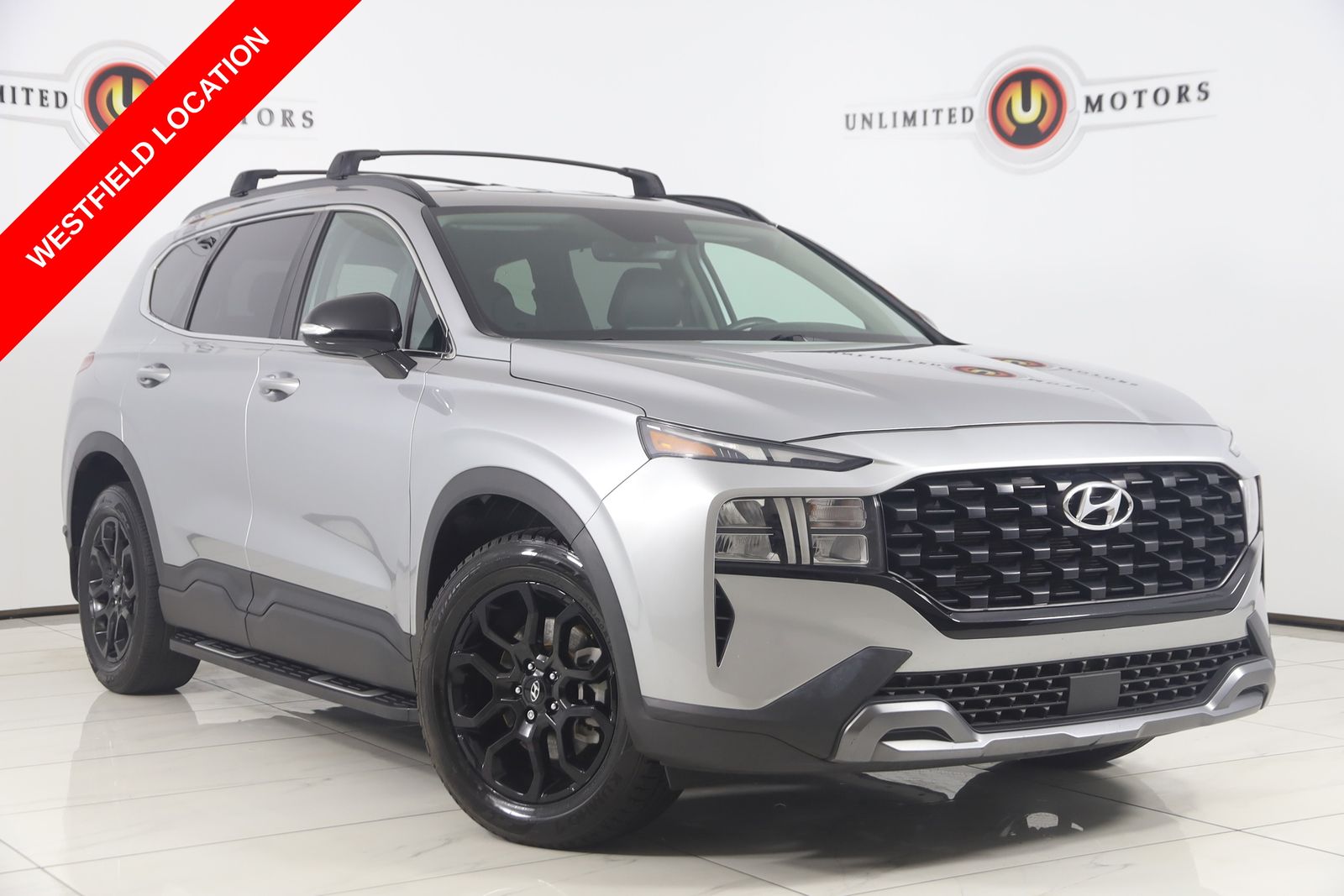 Shimmering Silver Pearl 2022 Hyundai Santa Fe SUV / Crossover Front-Wheel Drive 8-Speed Automatic