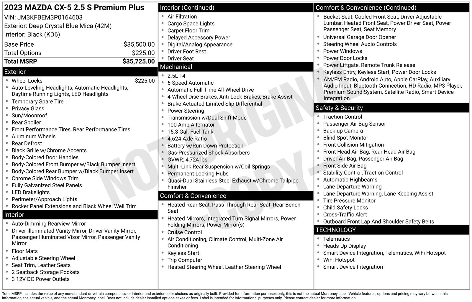 Used Car 2023 Mazda Cx-5  2.5 S Premium Plus Package For Sale Under $30,000 In Austin, Texas