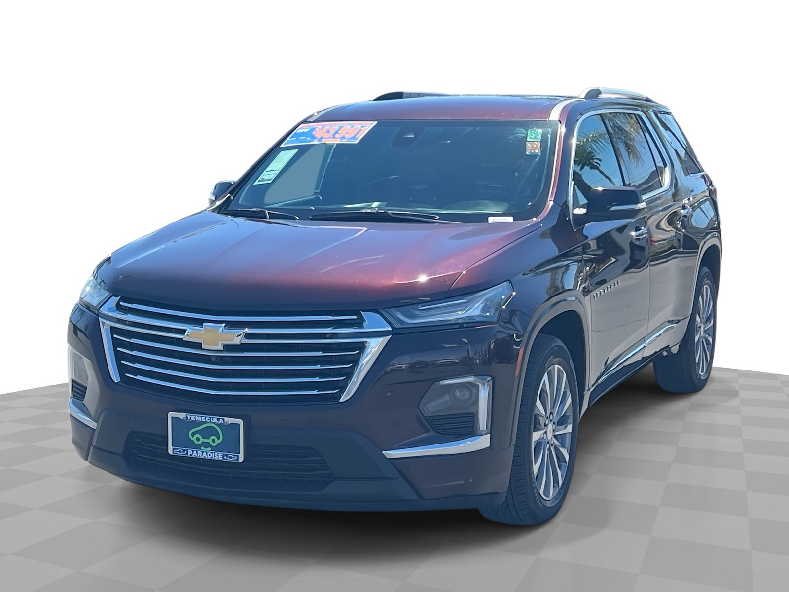 used 2023 Chevrolet Traverse car, priced at $44,076