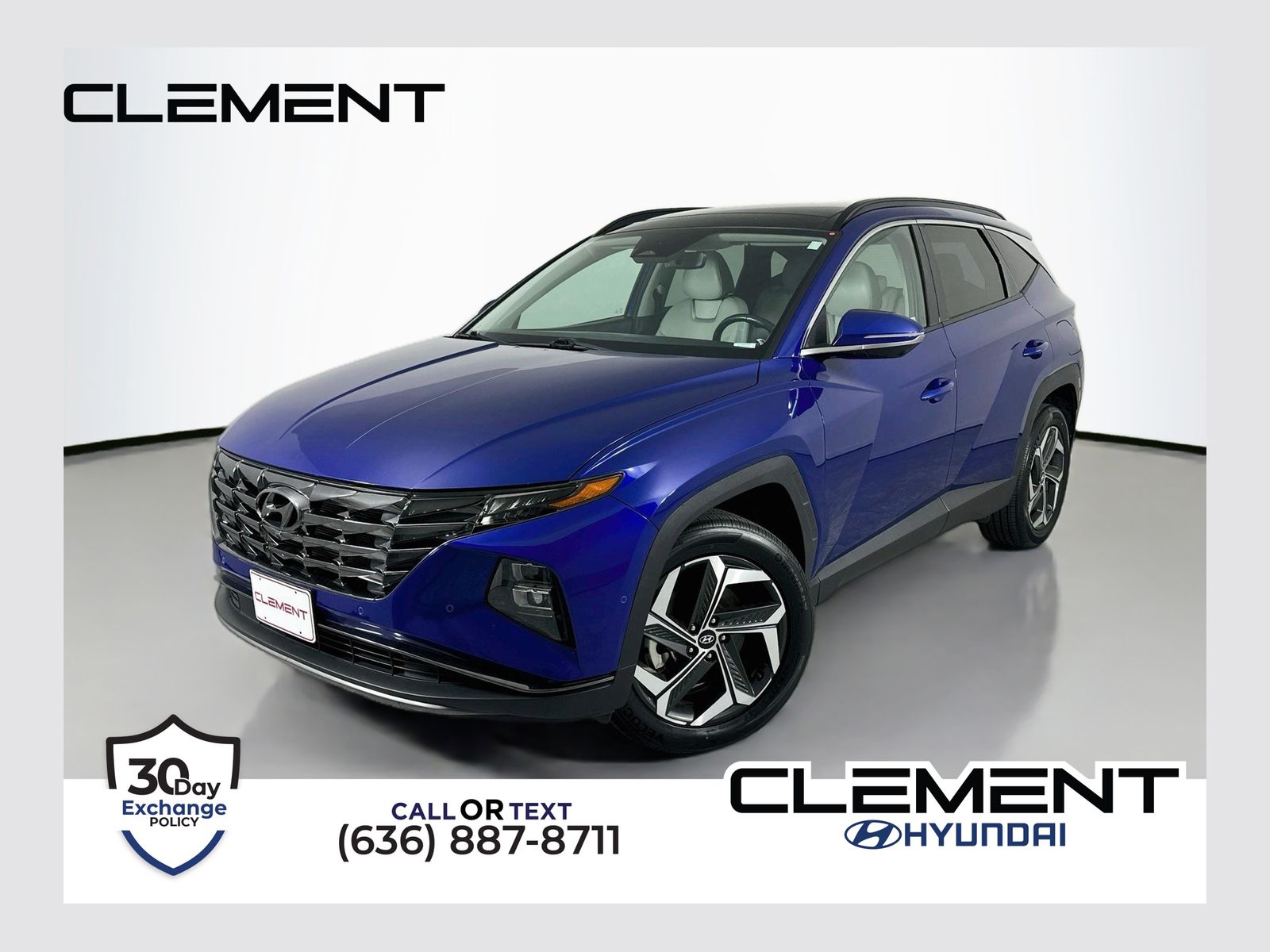 Intense Blue 2024 Hyundai Tucson Limited AWD SUV / Crossover All-Wheel Drive 8-Speed Automatic