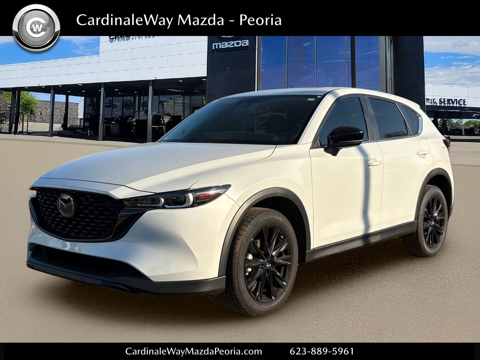 Rhodium White Metallic 2025 Mazda CX-5 SUV / Crossover All-Wheel Drive 6-Speed Automatic