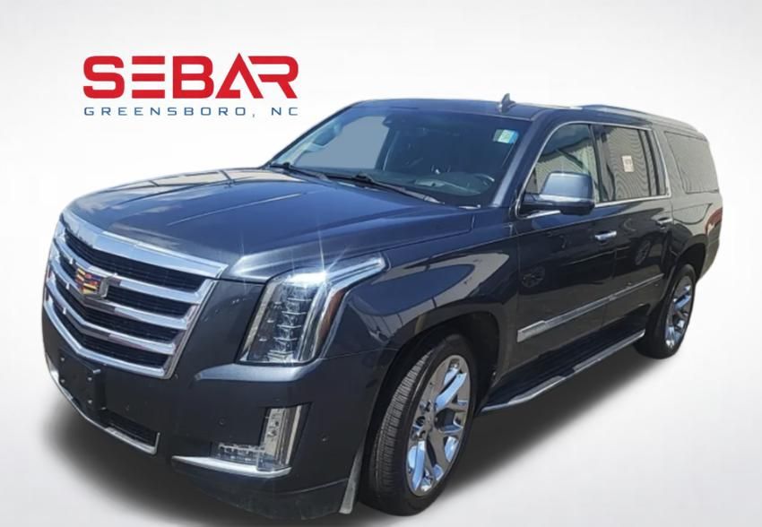 Shadow Metallic 2019 Cadillac Escalade ESV SUV / Crossover Rear-Wheel Drive