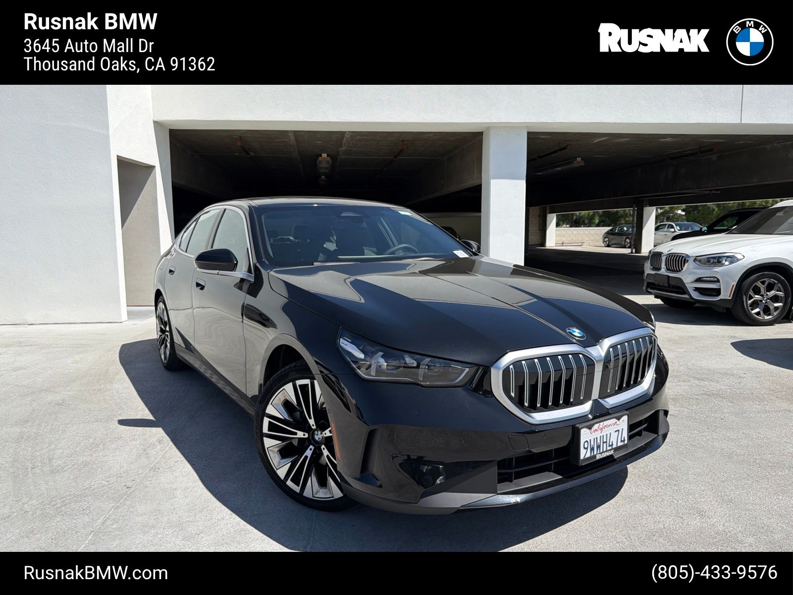 Black Sapphire Metallic 2026 BMW 5 Series Sedan Rear-Wheel Drive 8-Speed Automatic