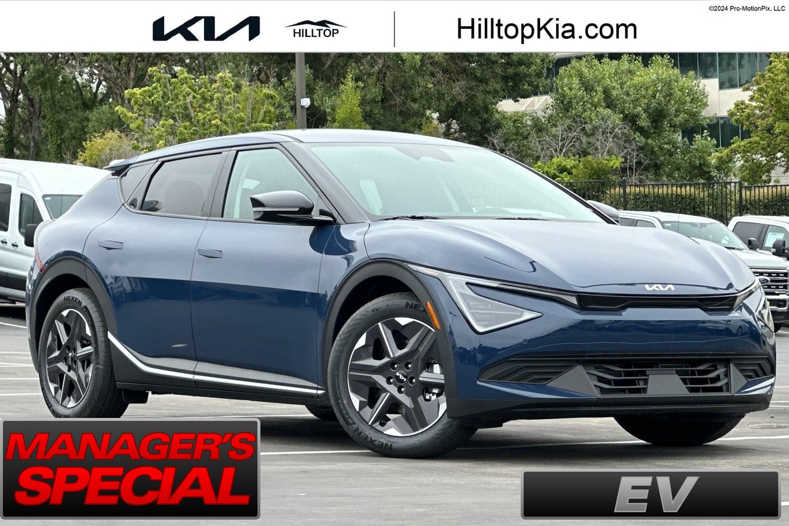 Midnight Lake Blue 2026 Kia EV6 SUV / Crossover Rear-Wheel Drive 1-Speed Automatic