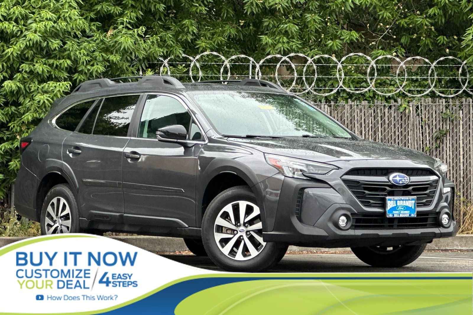 Magnetite Gray Metallic 2023 Subaru Outback Premium AWD SUV / Crossover All-Wheel Drive Continuously Variable Transmission