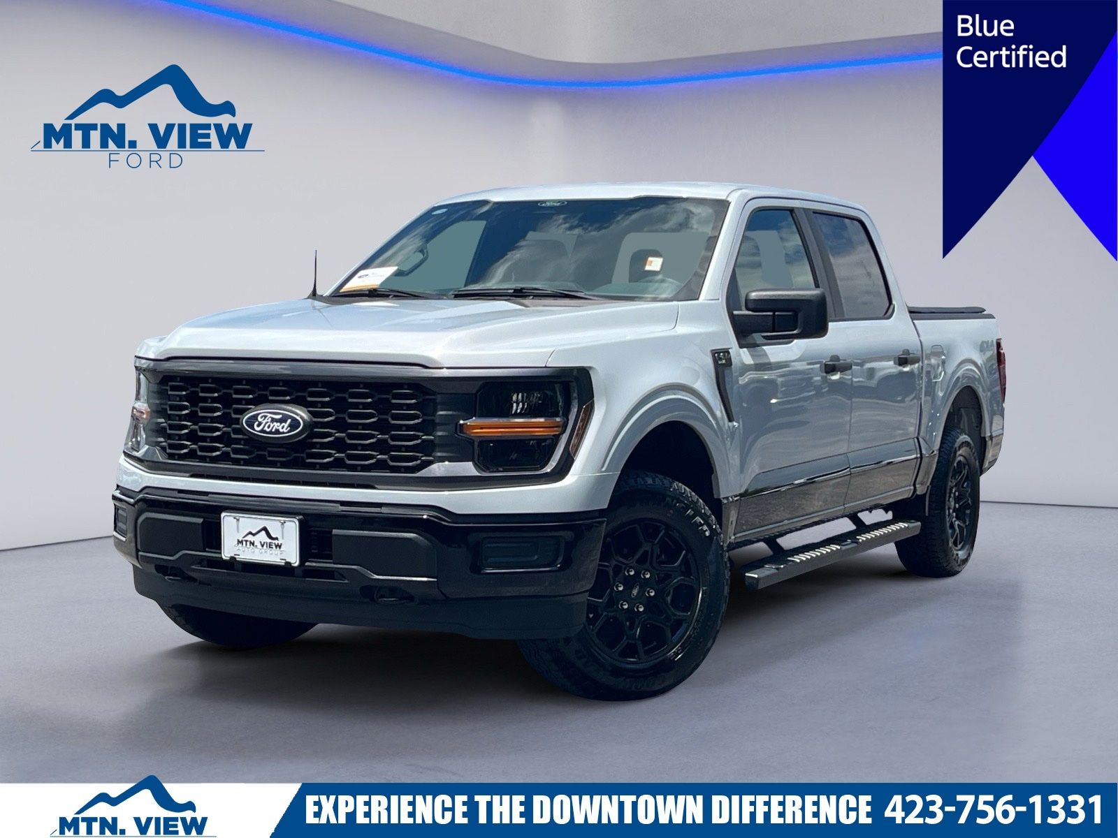 White Metallic 2025 Ford F-150 Pickup Truck Four-Wheel Drive Automatic